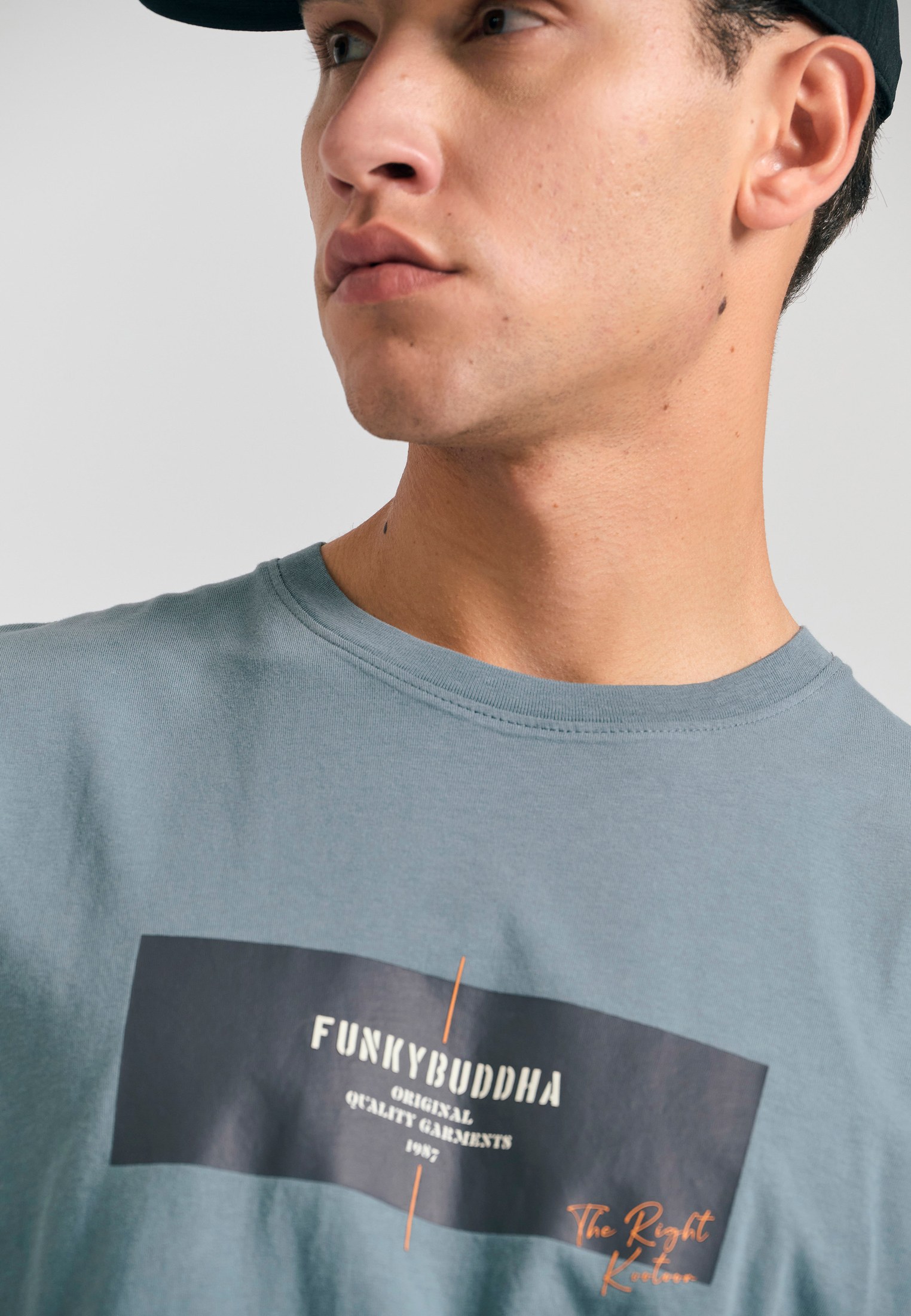 Men's Shirts Funky Buddha Gray