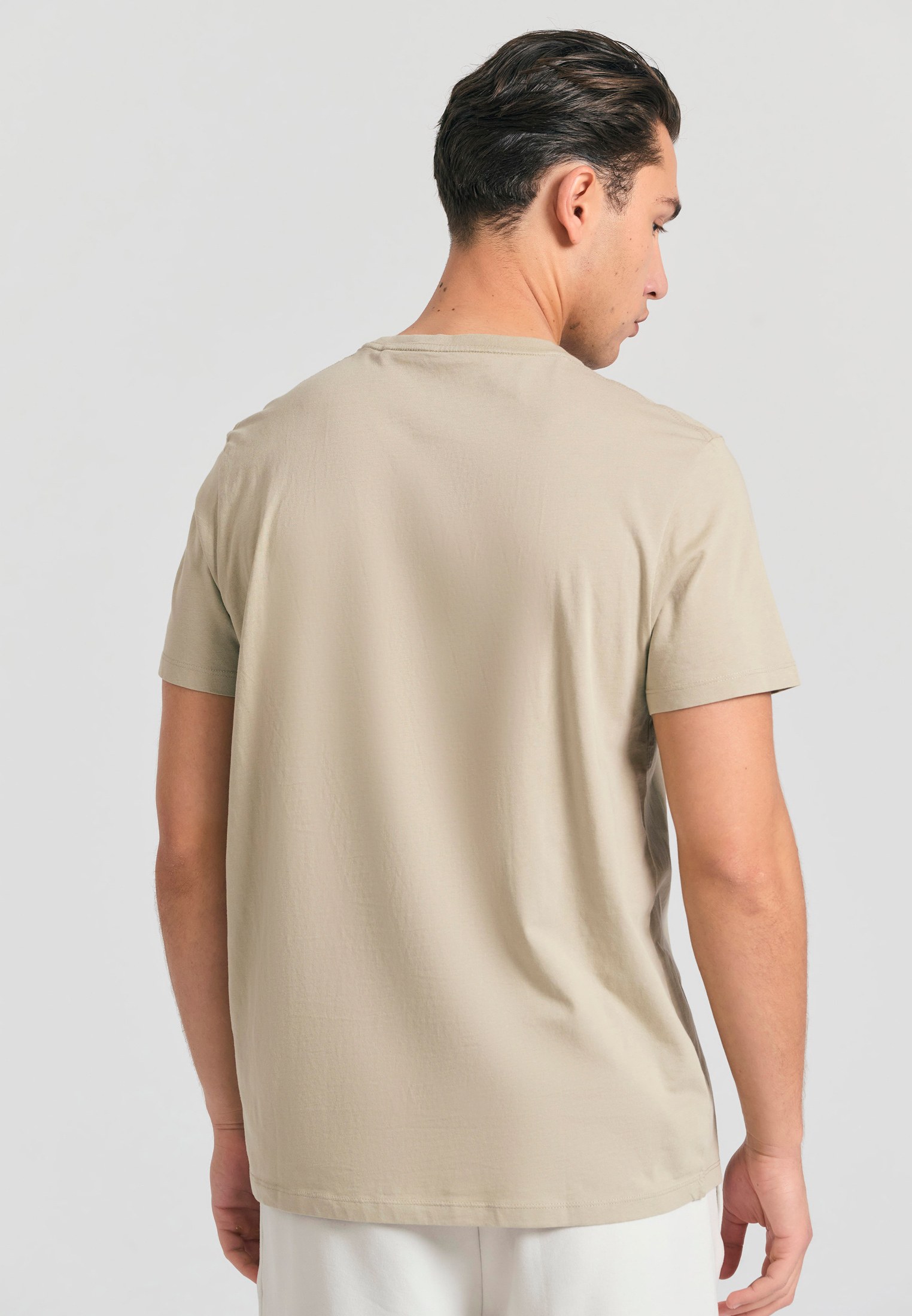 Men's T-Shirts Funky Buddha Beige