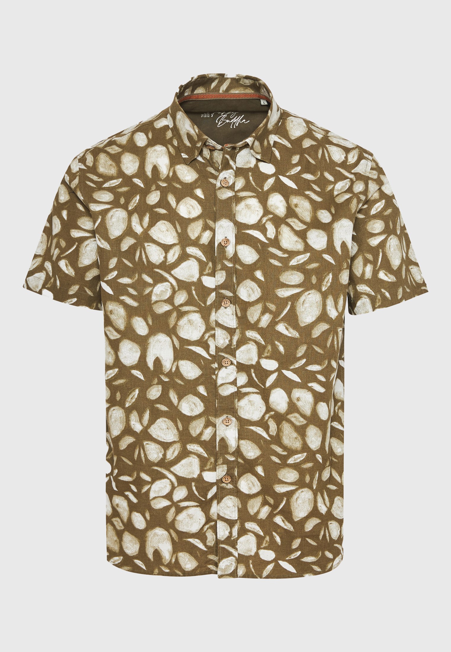 Men's Shirts Funky Buddha Olive