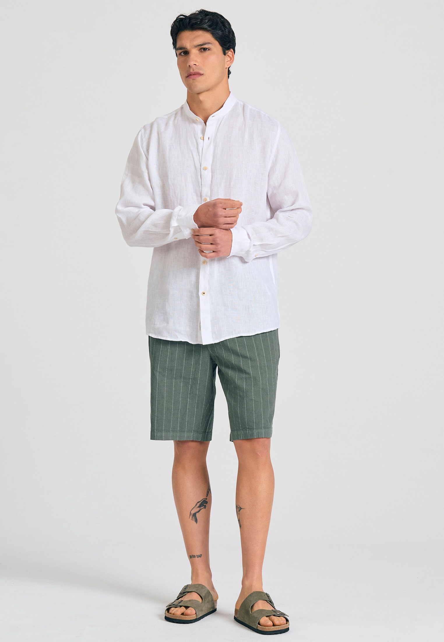 Men's Trousers Funky Buddha Khaki