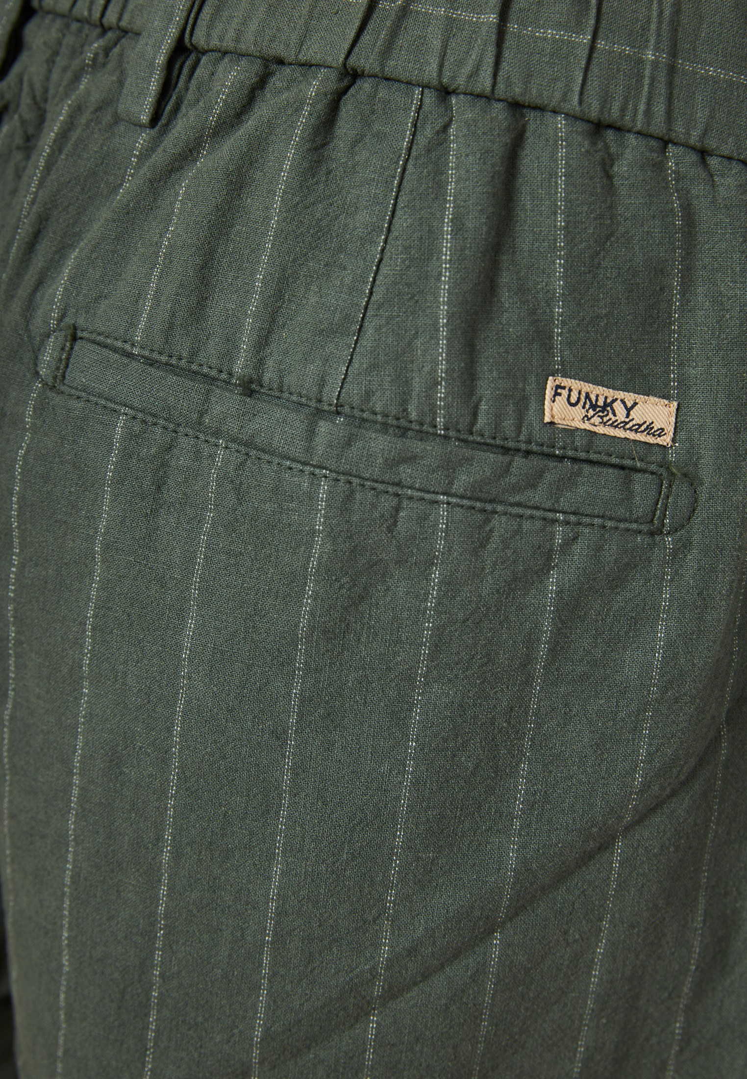 Men's Trousers Funky Buddha Khaki