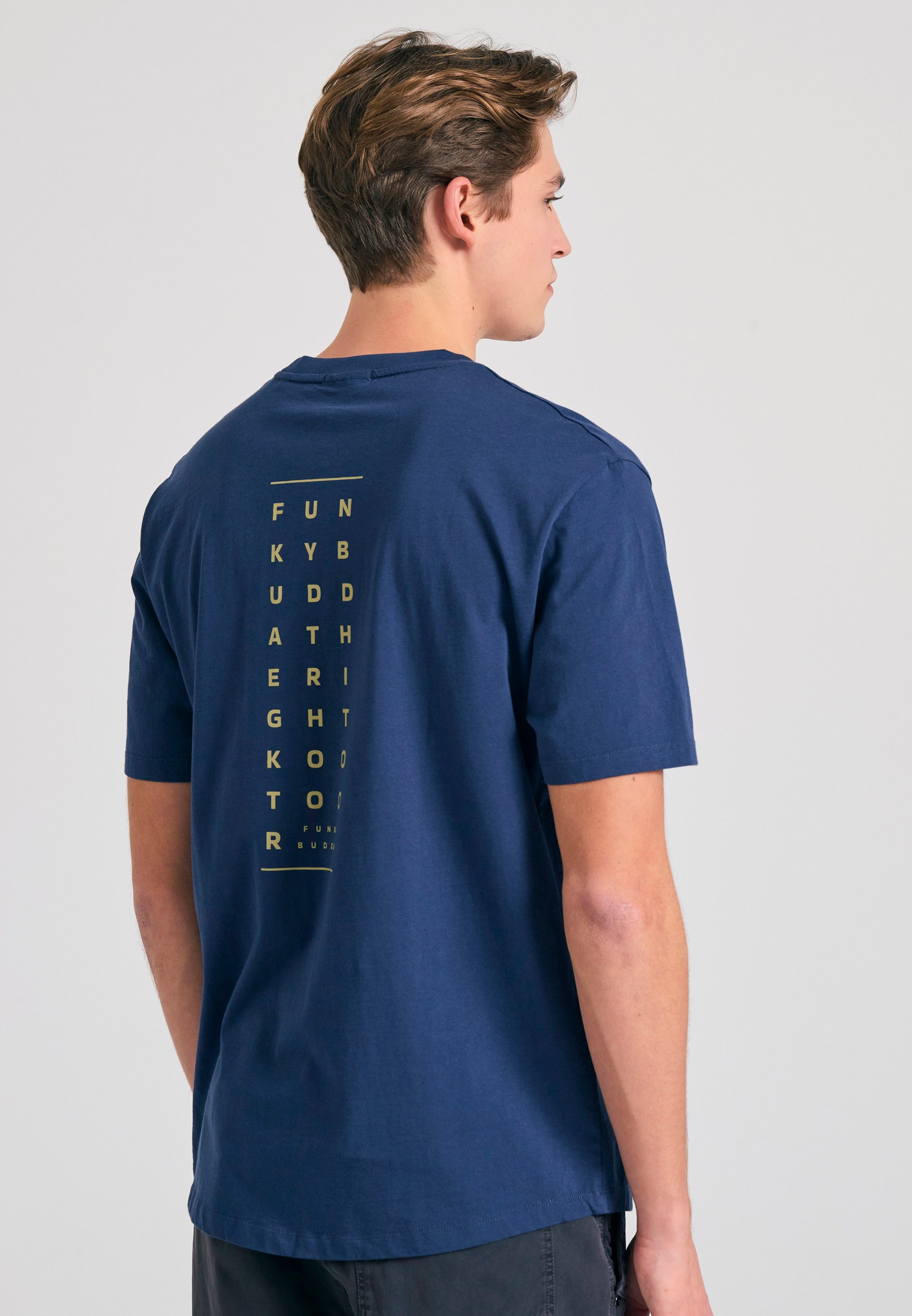 Men's Shirts Funky Buddha Blue