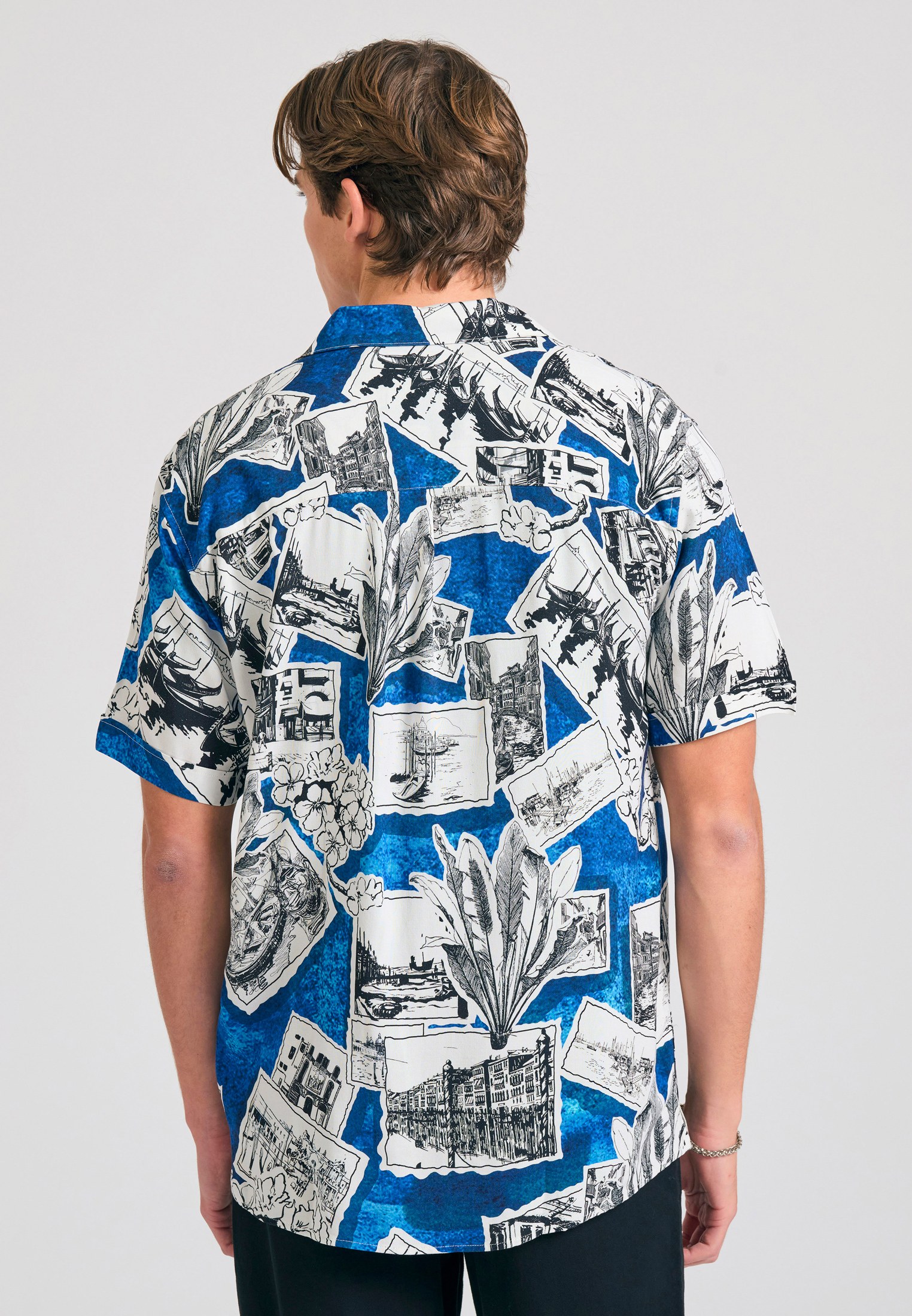 Men's Shirts Funky Buddha White