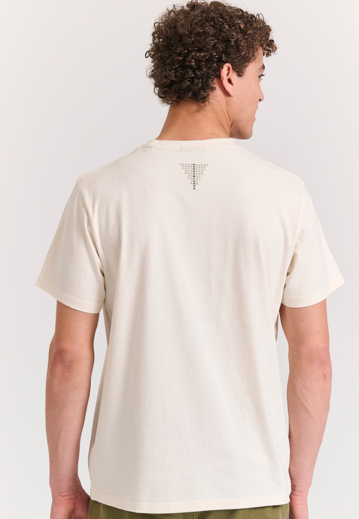 Men's Shirts Funky Buddha White