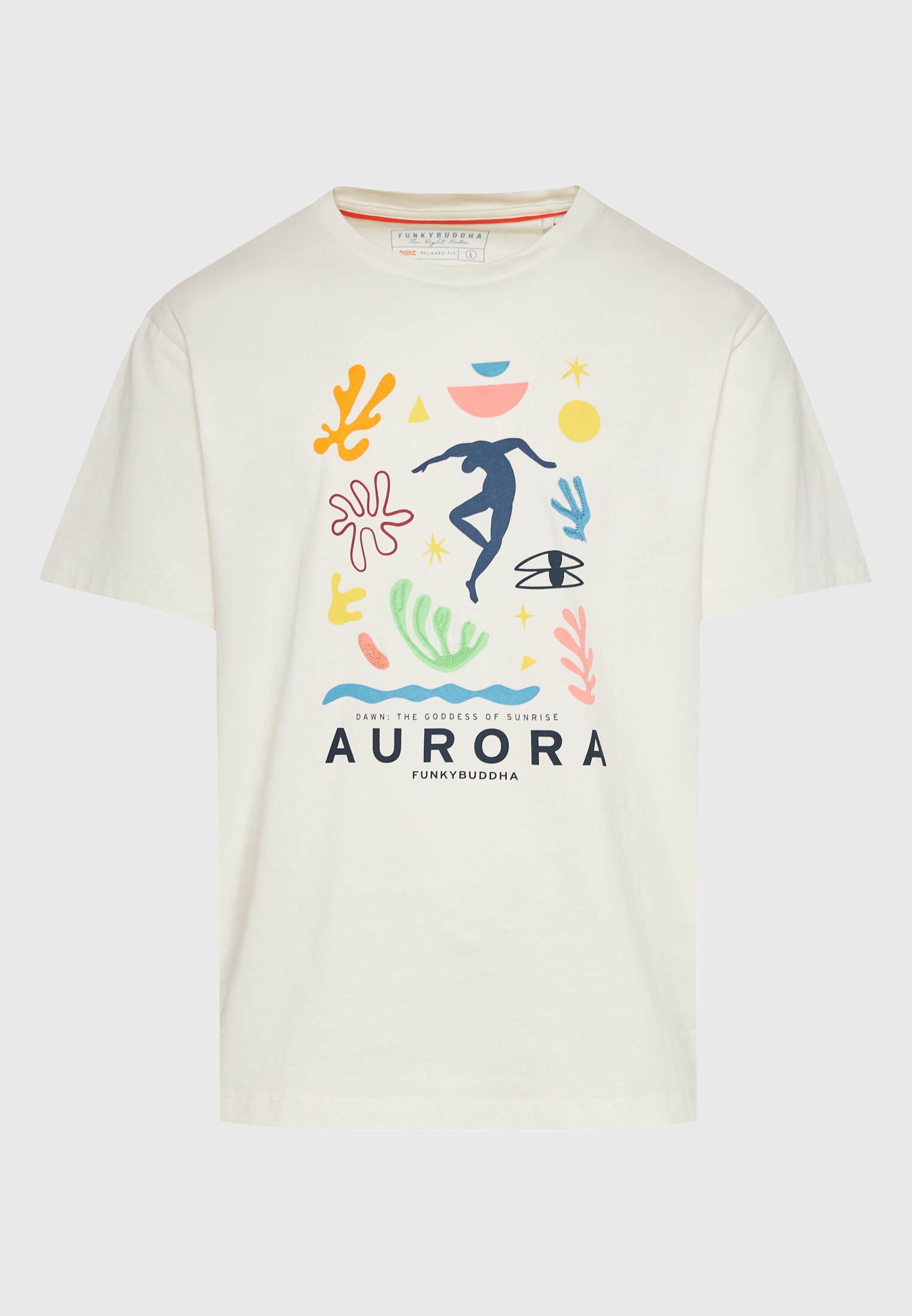 Men's Shirts Funky Buddha White