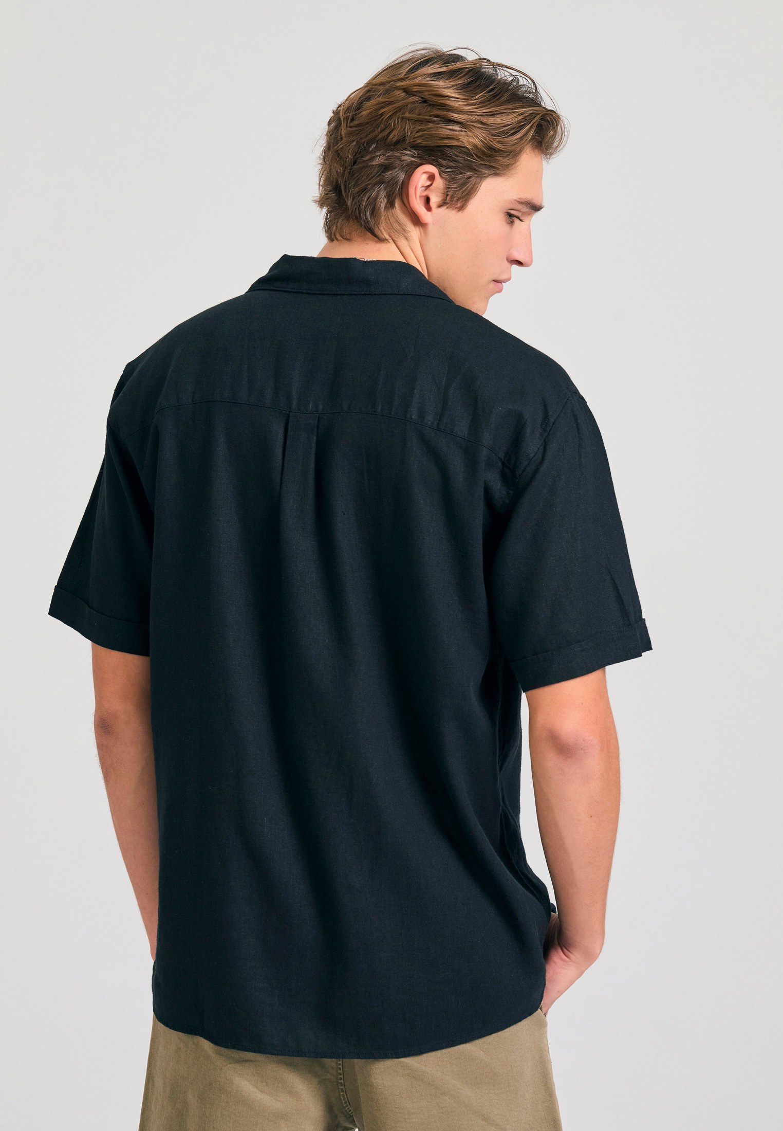 Men's Shirts Funky Buddha Black