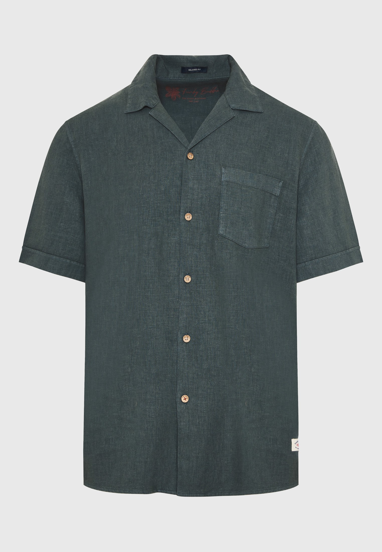 Men's Shirts Funky Buddha Blue