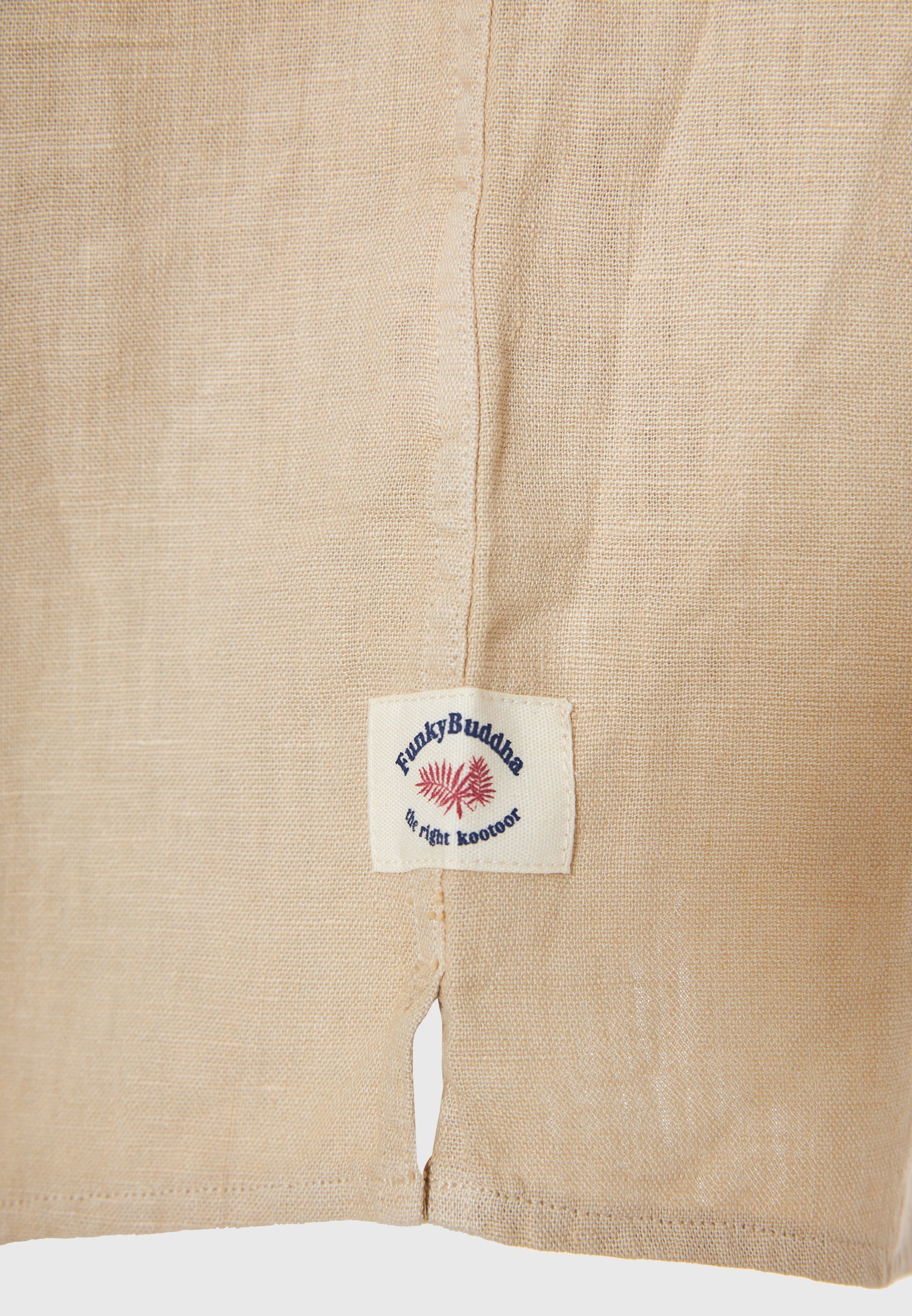 Men's Shirts Funky Buddha Beige