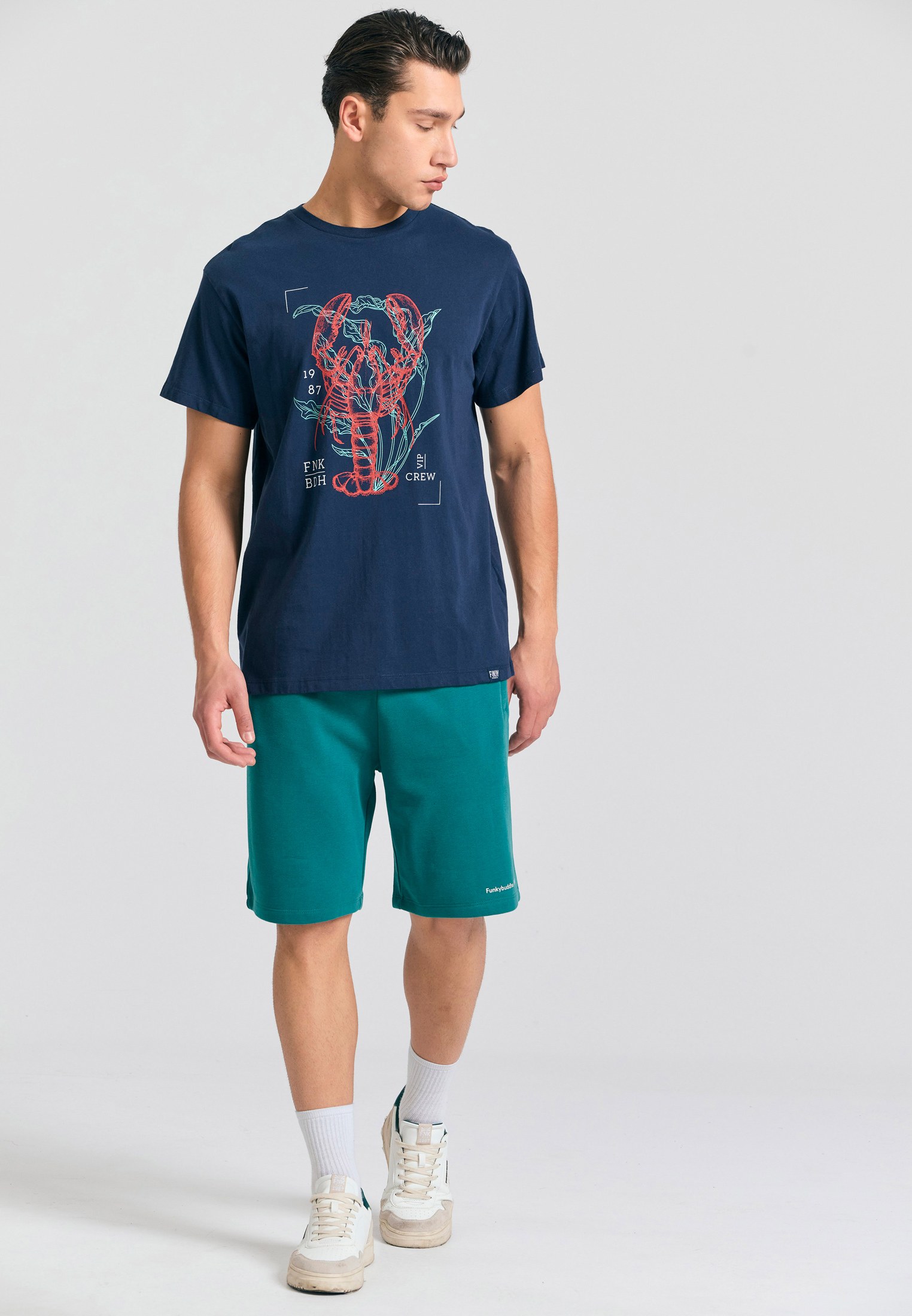 Men's Shorts Funky Buddha Green