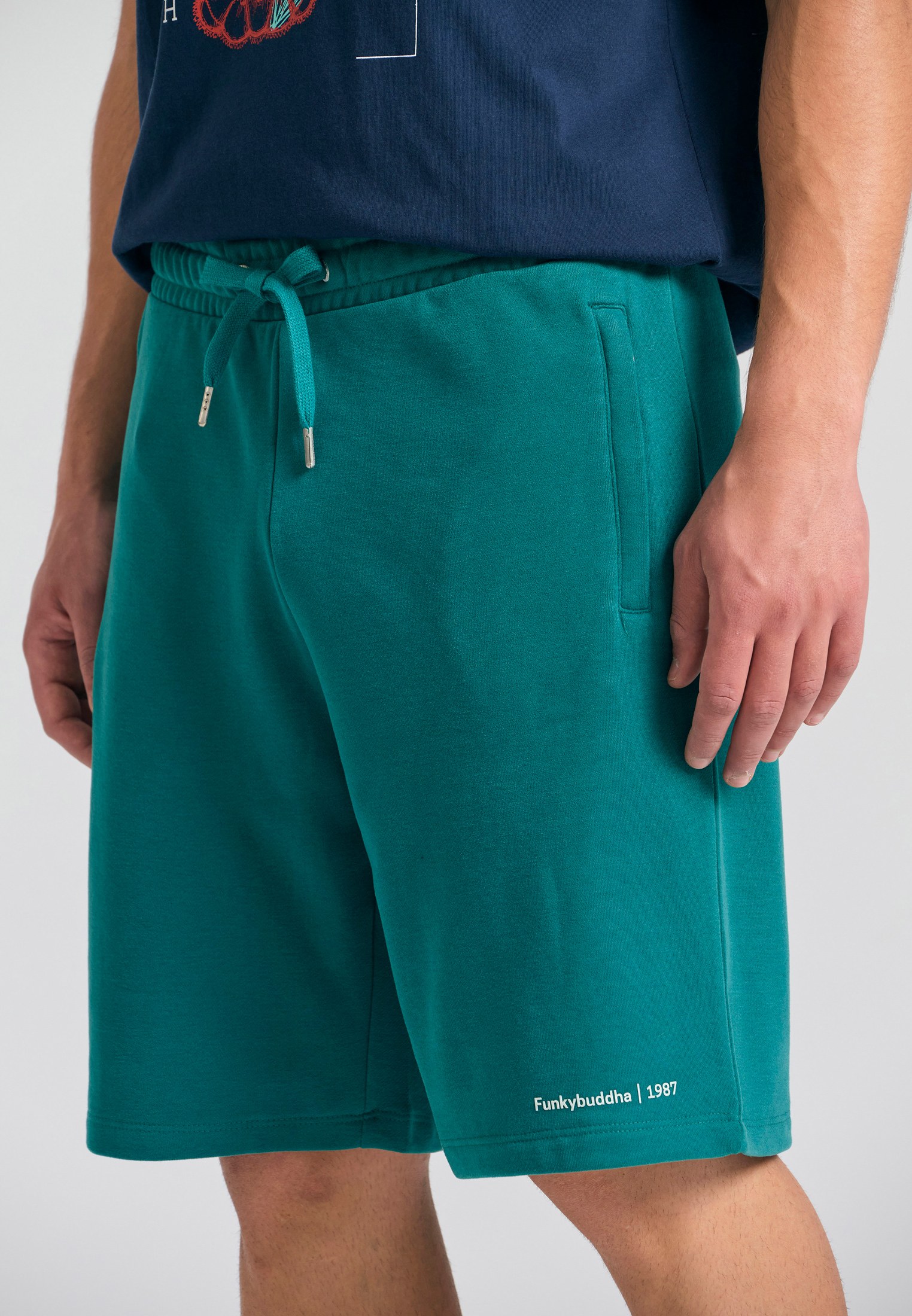 Men's Shorts Funky Buddha Green