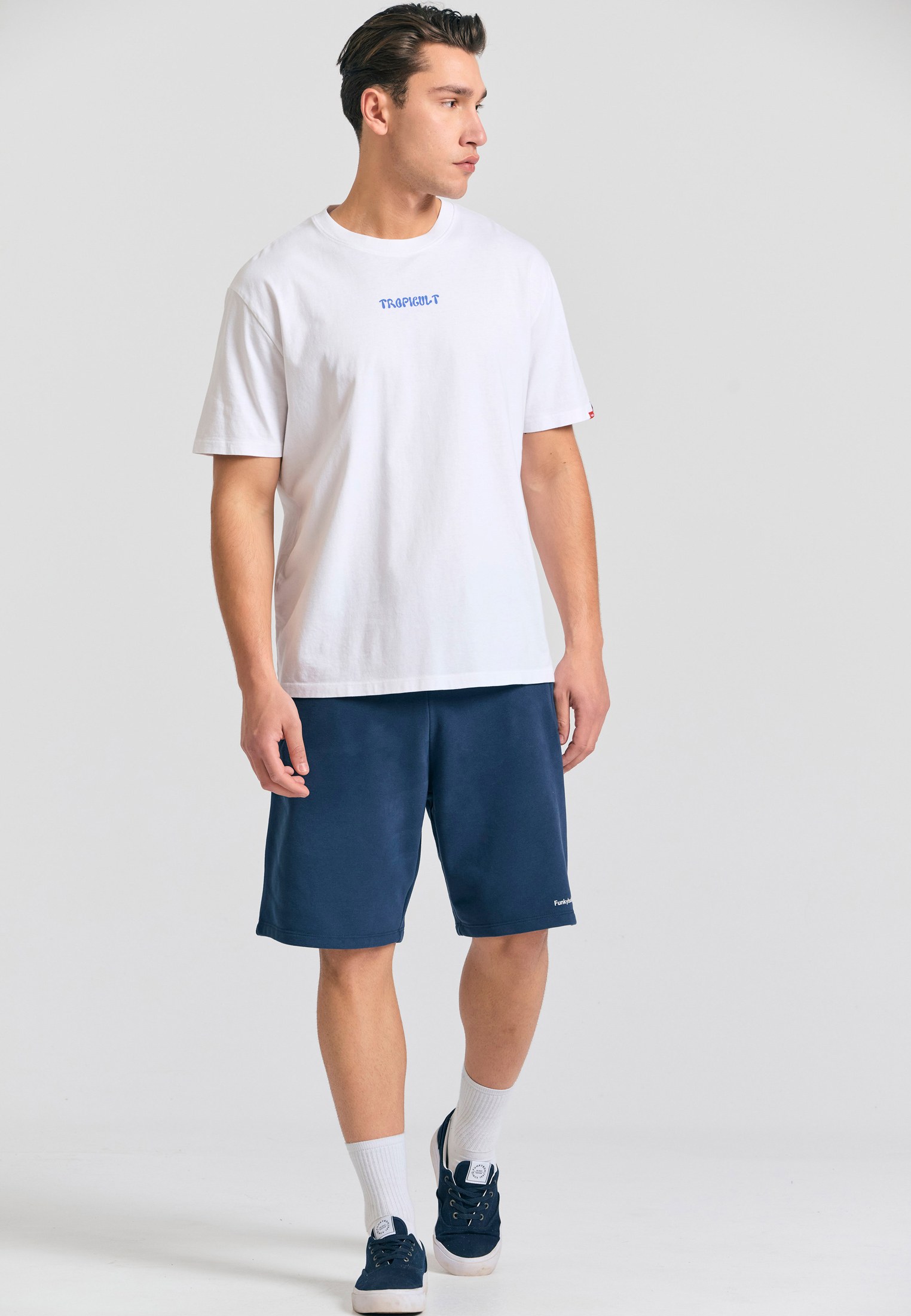 Men's Shorts Funky Buddha Navy