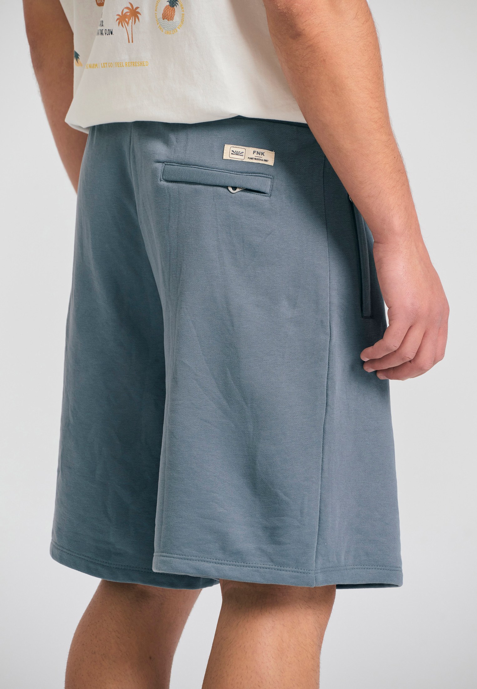Men's Shorts Funky Buddha Gray