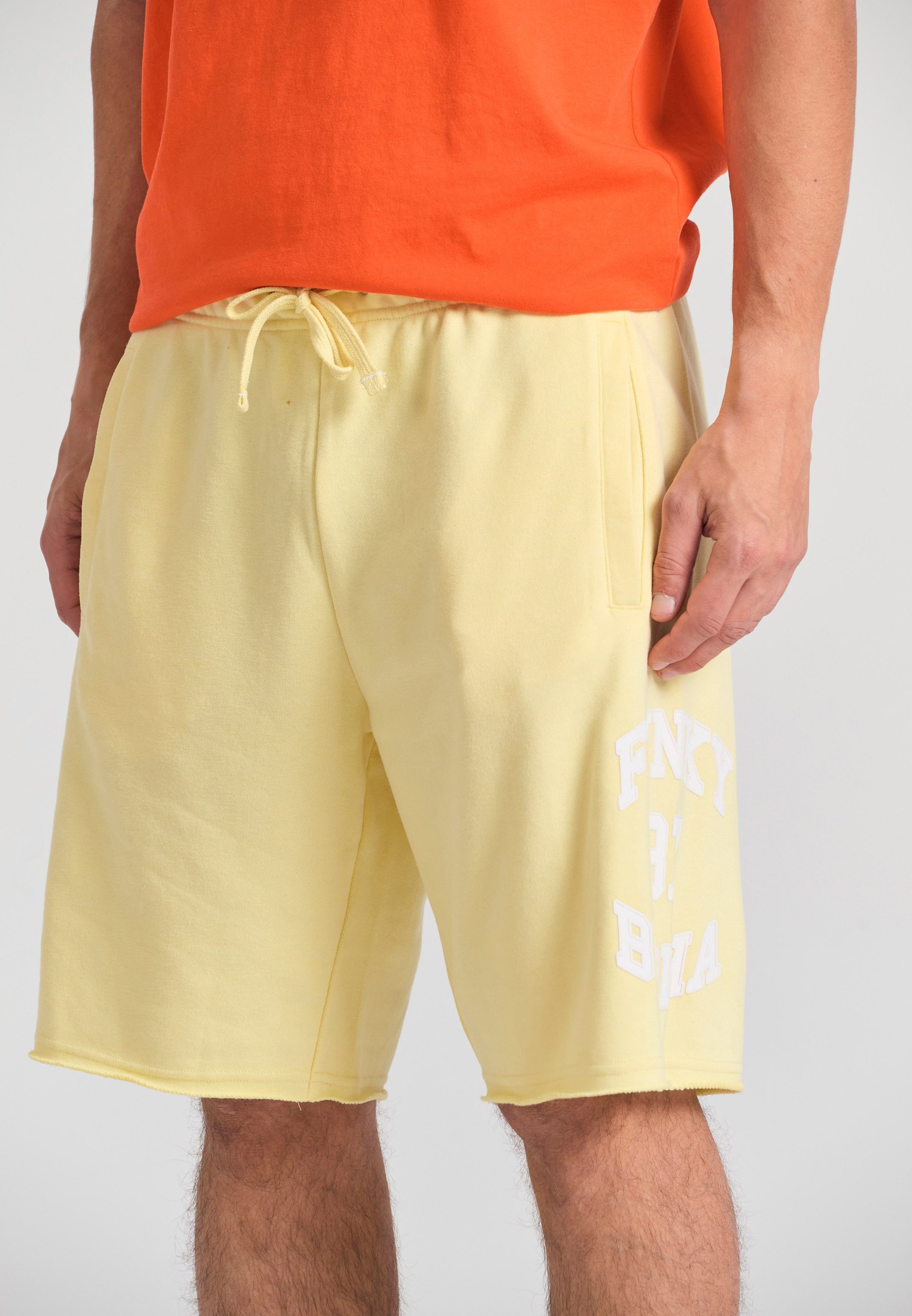 Men's Shorts Funky Buddha Yellow
