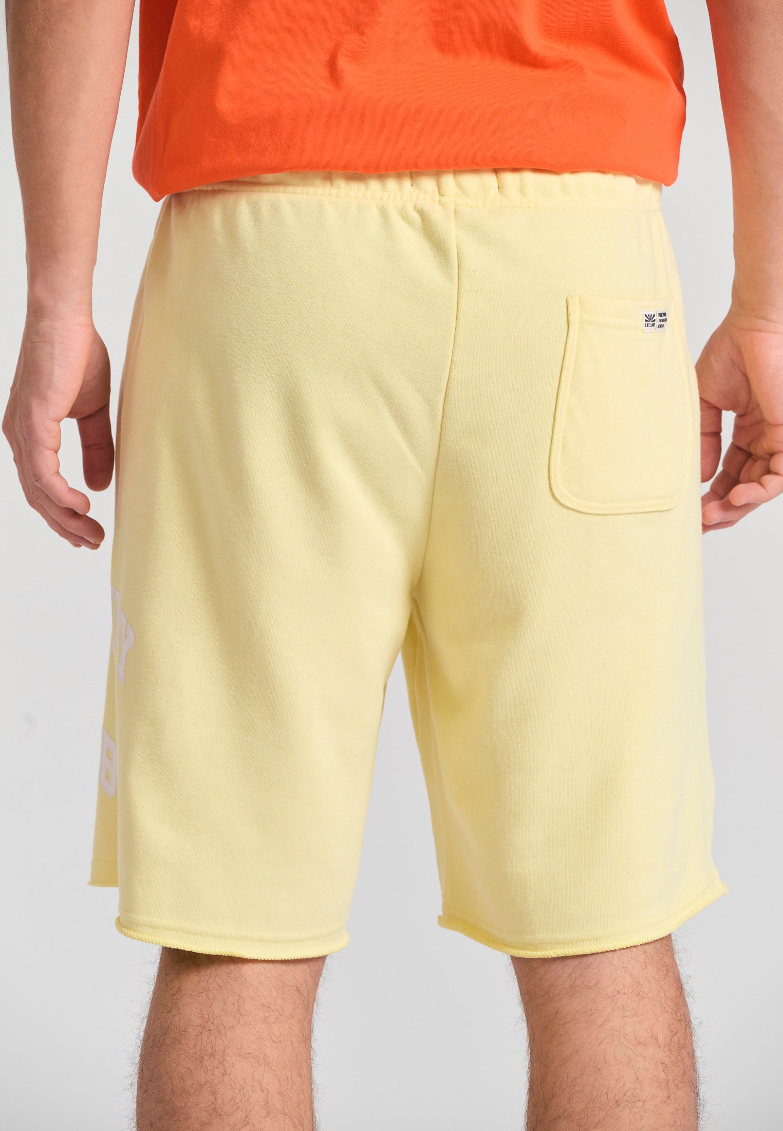 Men's Shorts Funky Buddha Yellow