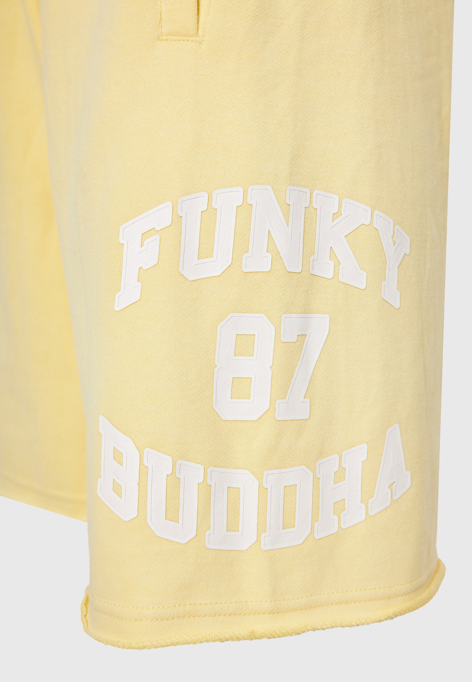 Men's Shorts Funky Buddha Yellow