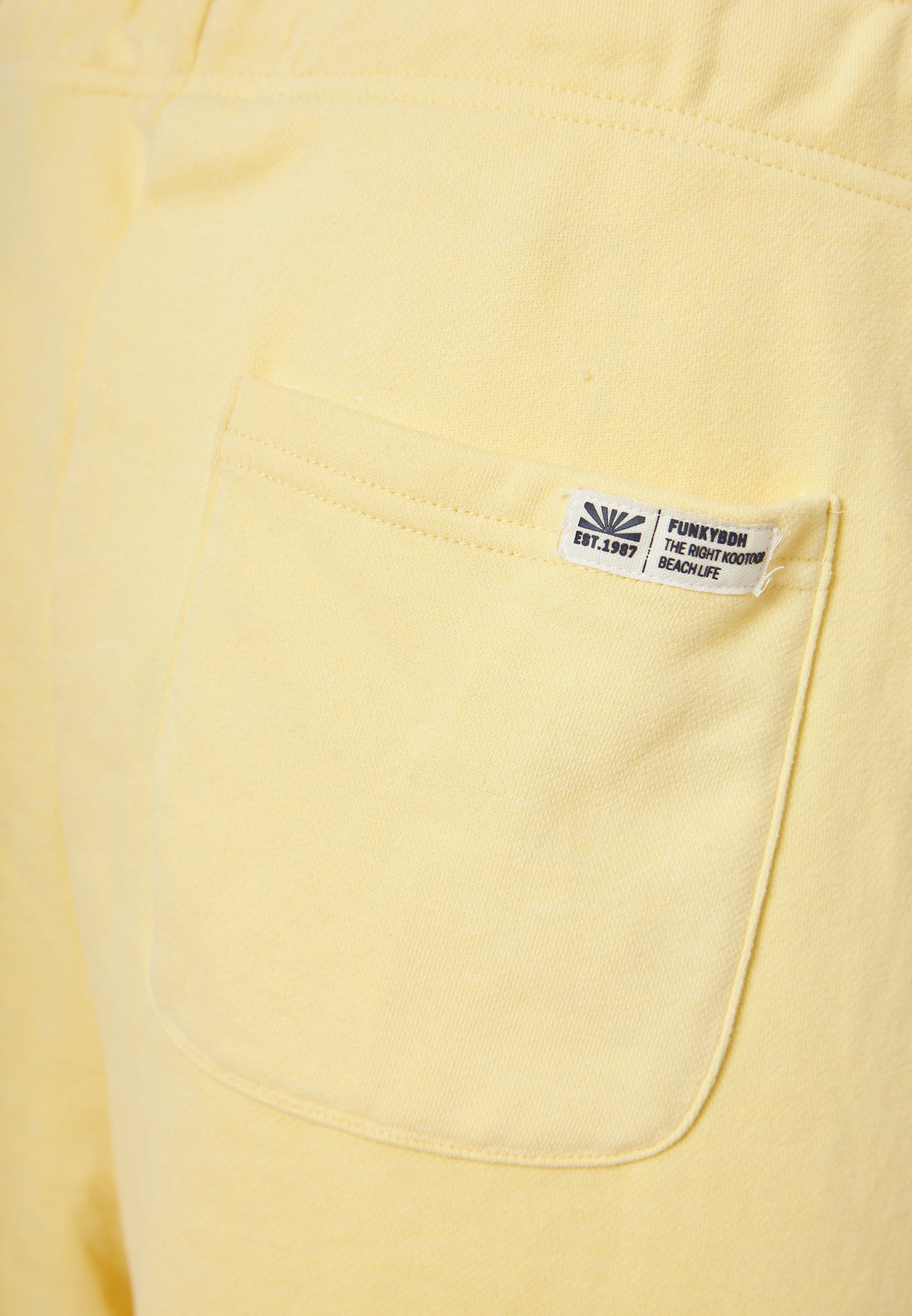 Men's Shorts Funky Buddha Yellow