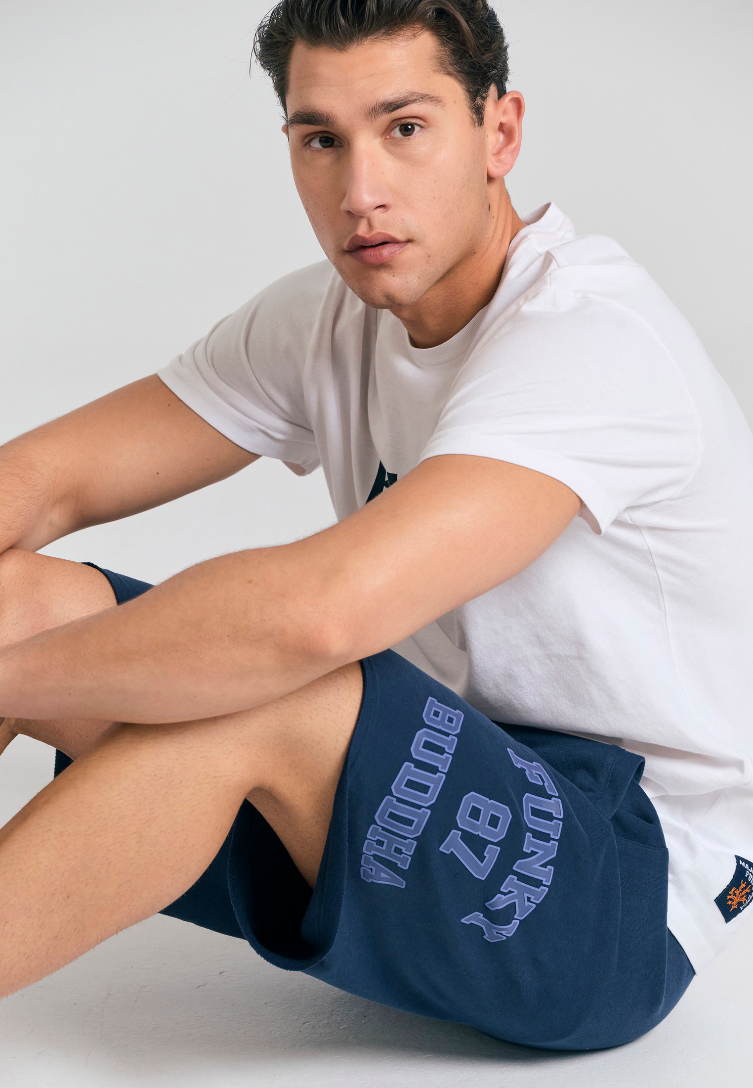 Men's Shorts Funky Buddha Navy
