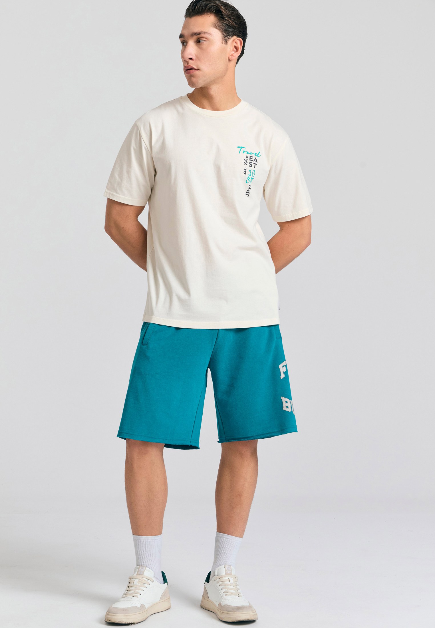 Men's Shorts Funky Buddha Blue