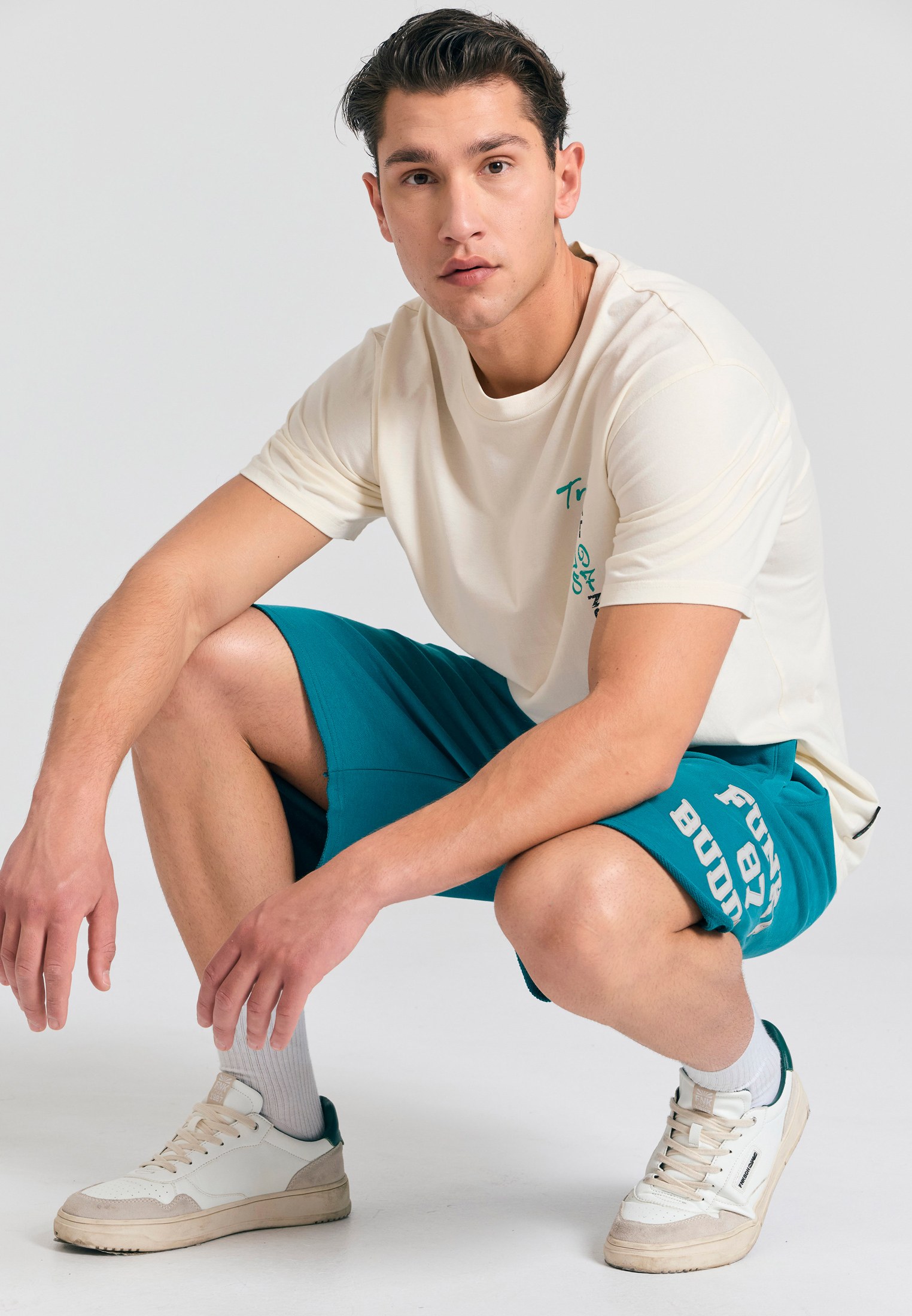 Men's Shorts Funky Buddha Blue