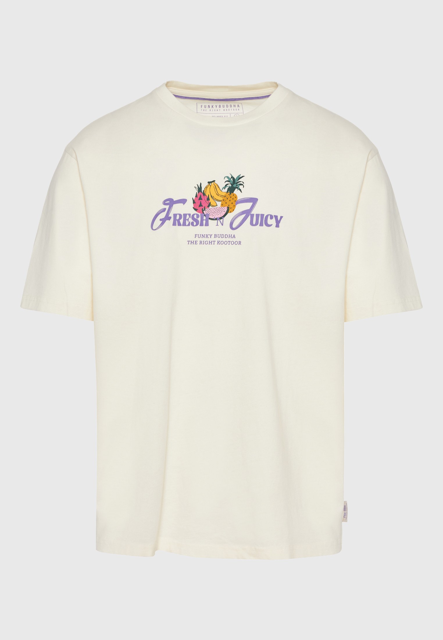 Men's T-Shirts Funky Buddha White