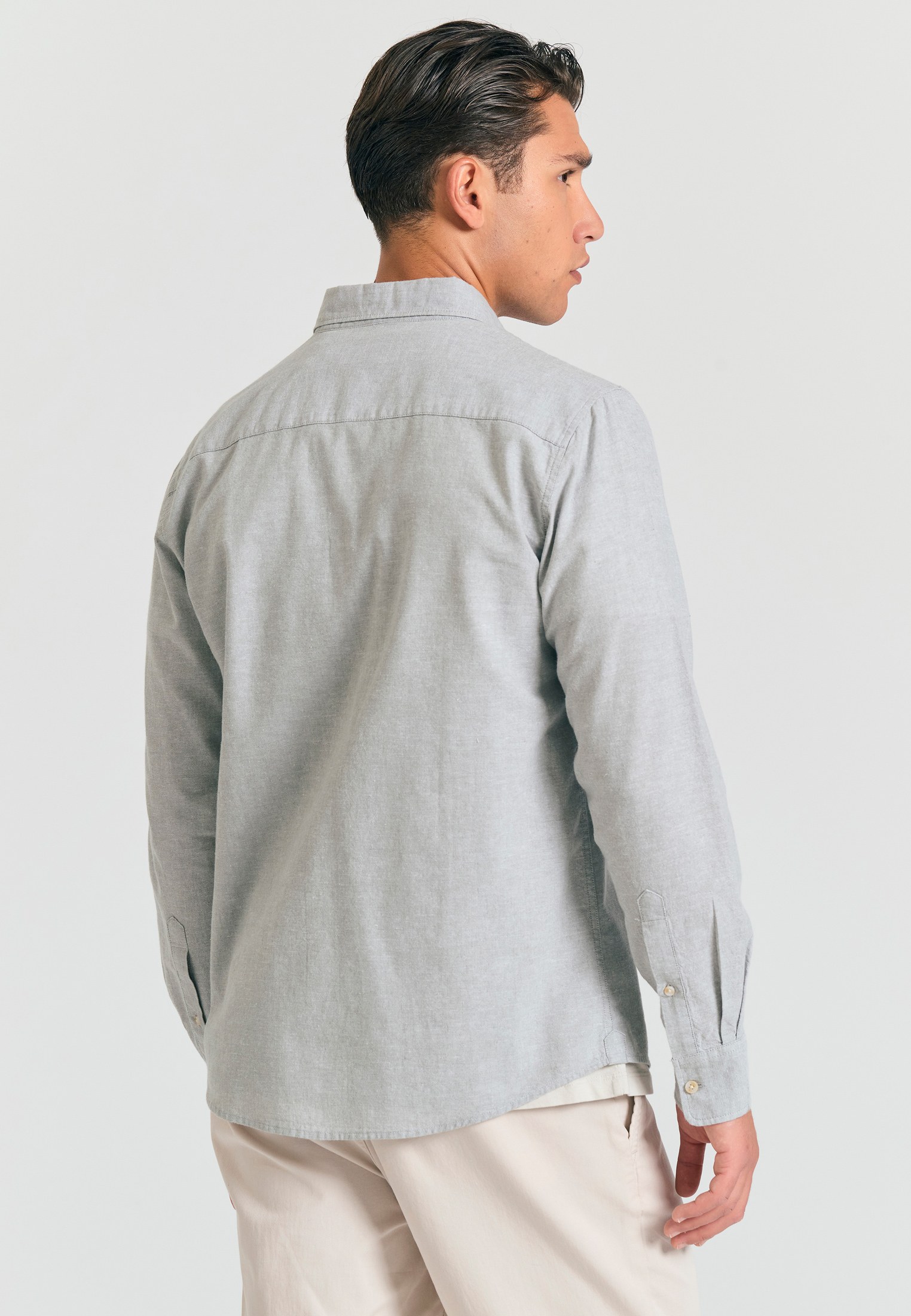 Men's Shirts Funky Buddha Green