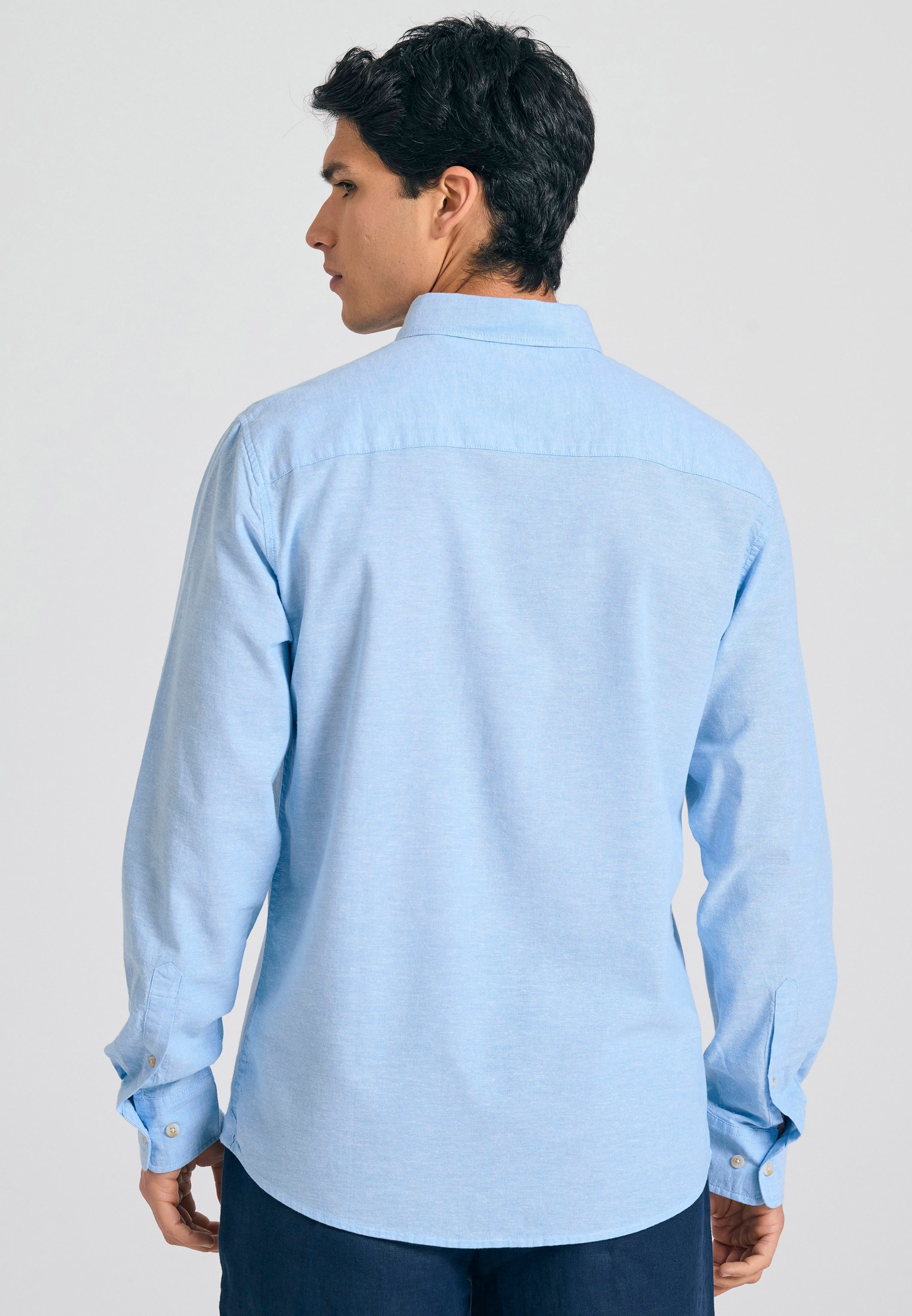 Men's Shirts Funky Buddha Blue