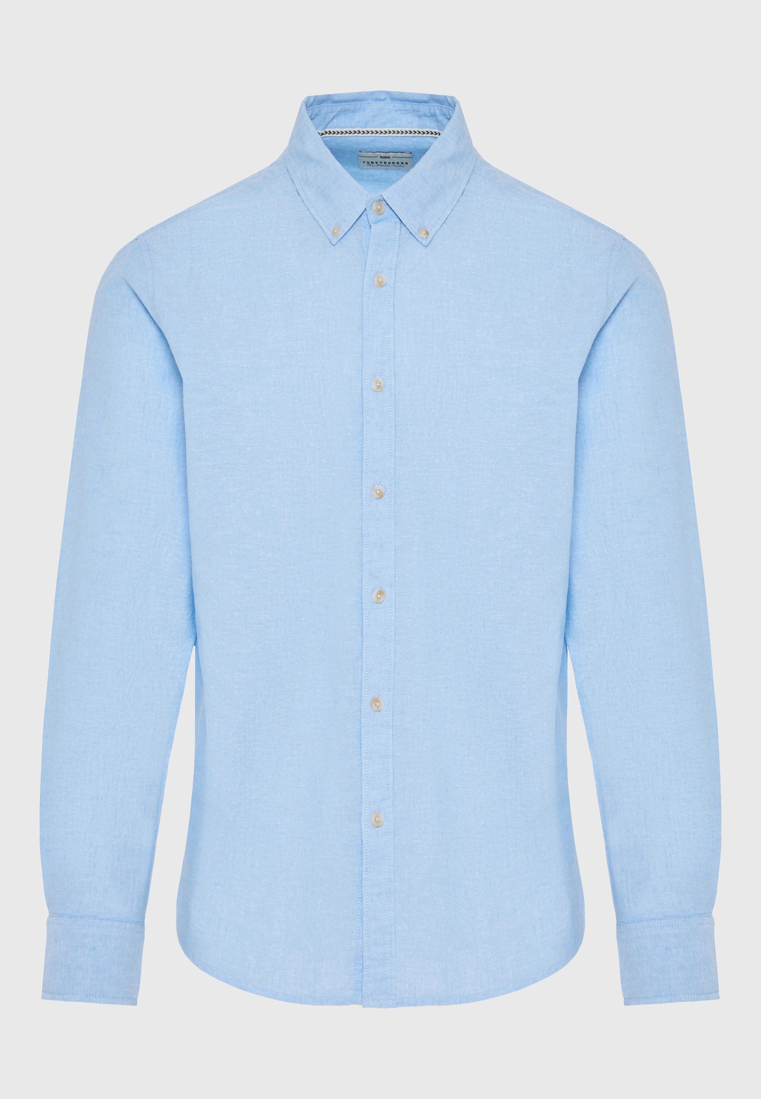 Men's Shirts Funky Buddha Blue