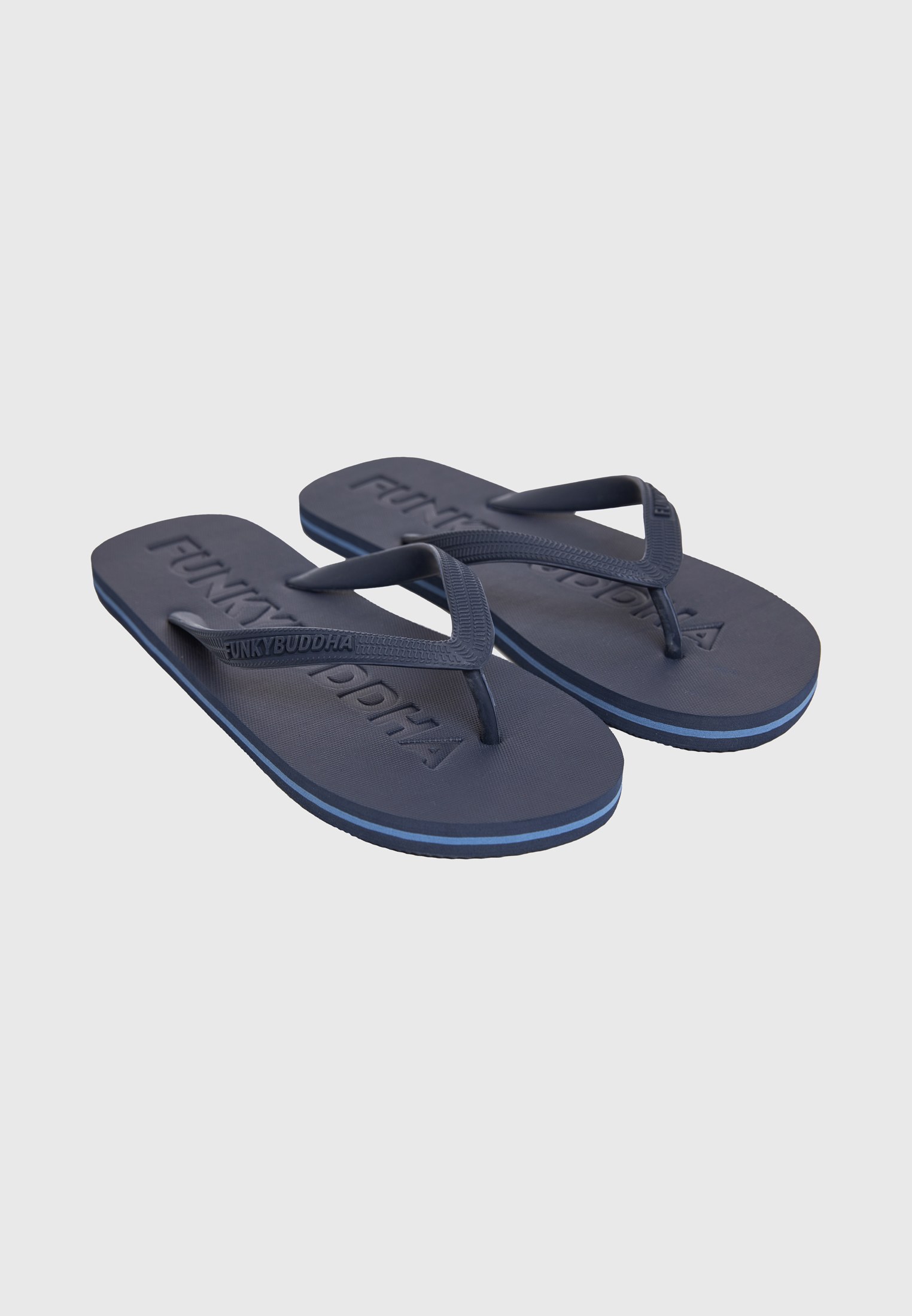 Men's Flip Flops Funky Buddha Blue
