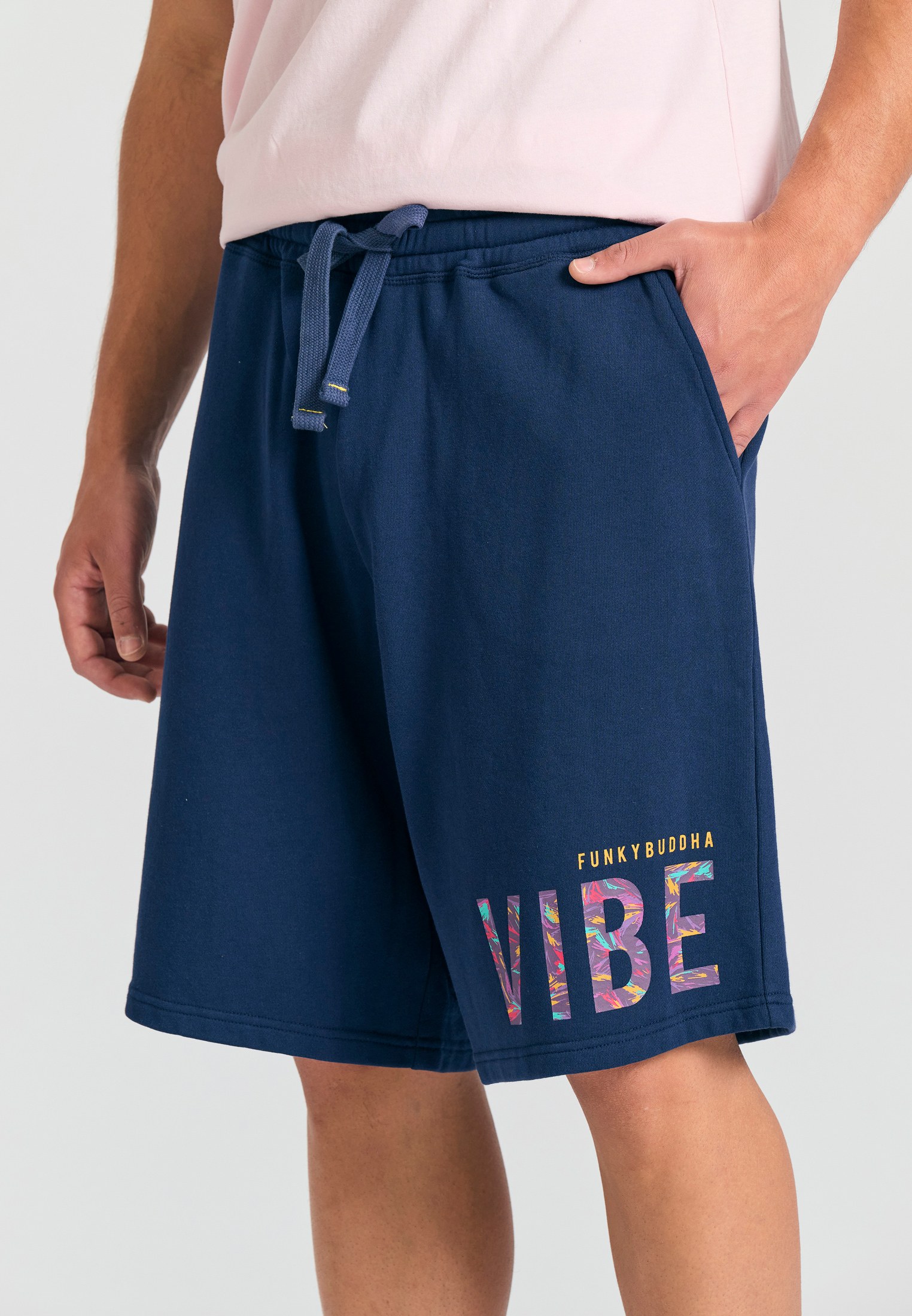 Men's Shorts Funky Buddha Navy