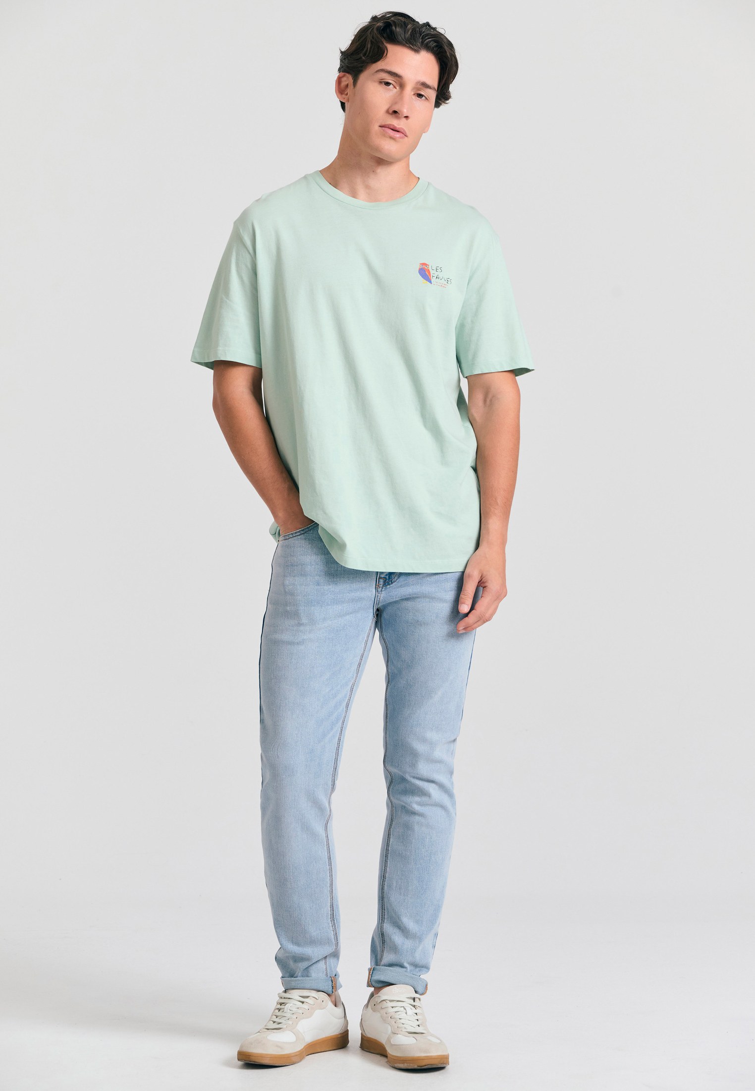 Men's Shirts Funky Buddha Green