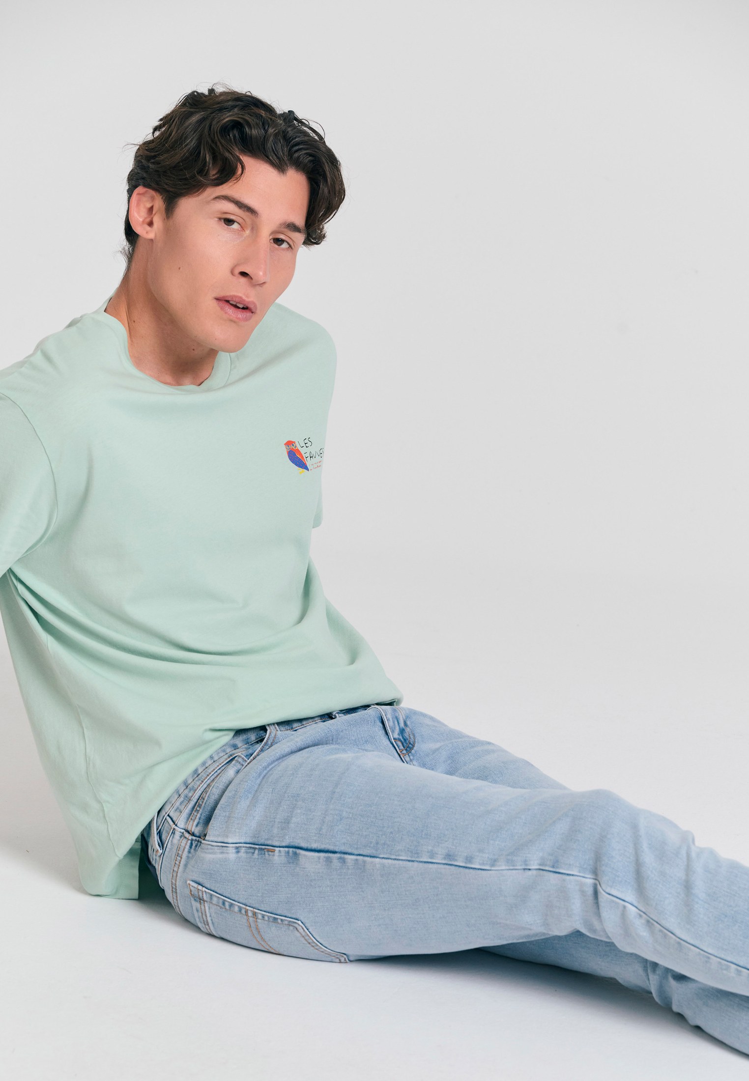 Men's Shirts Funky Buddha Green