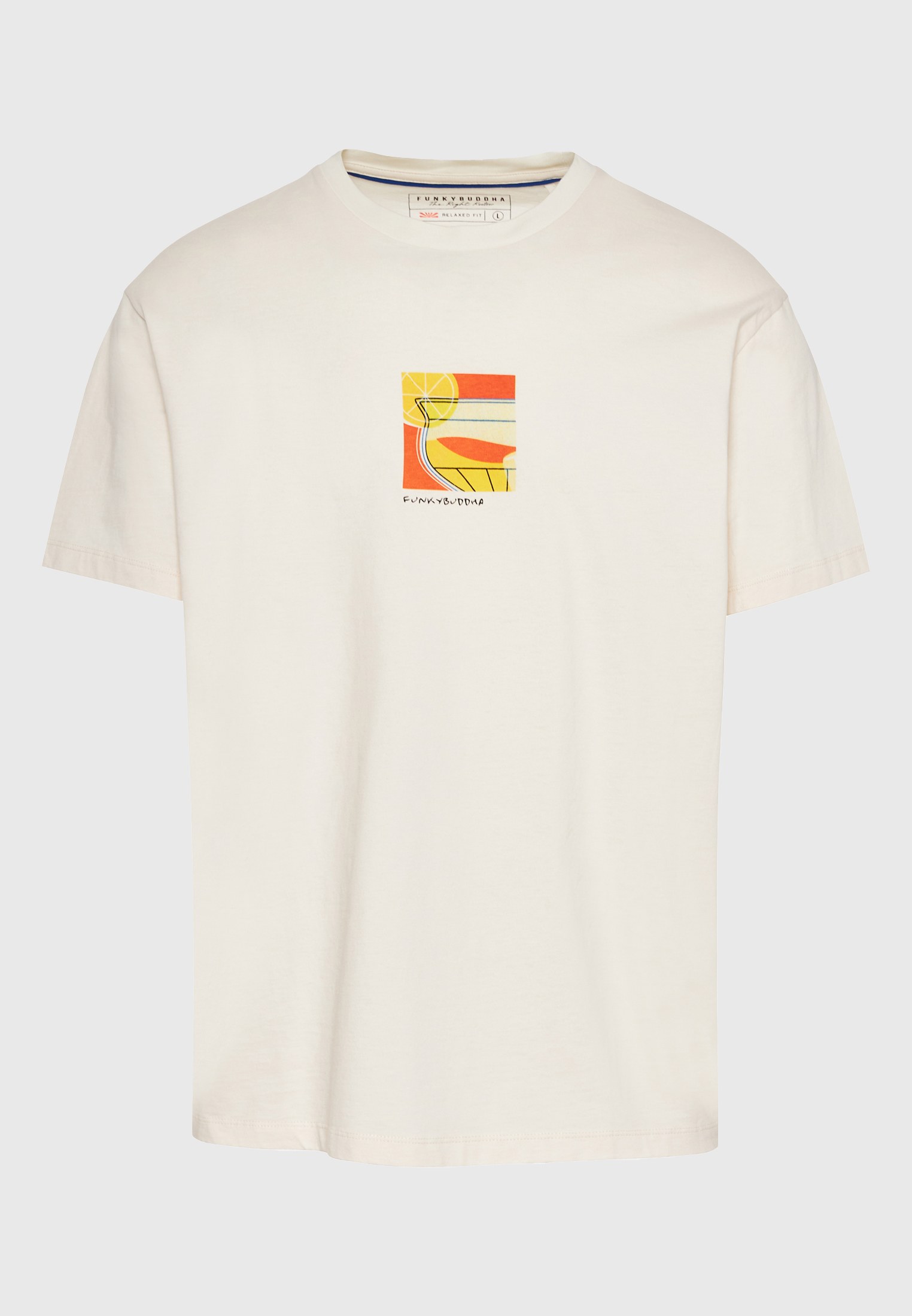 Men's Shirts Funky Buddha White