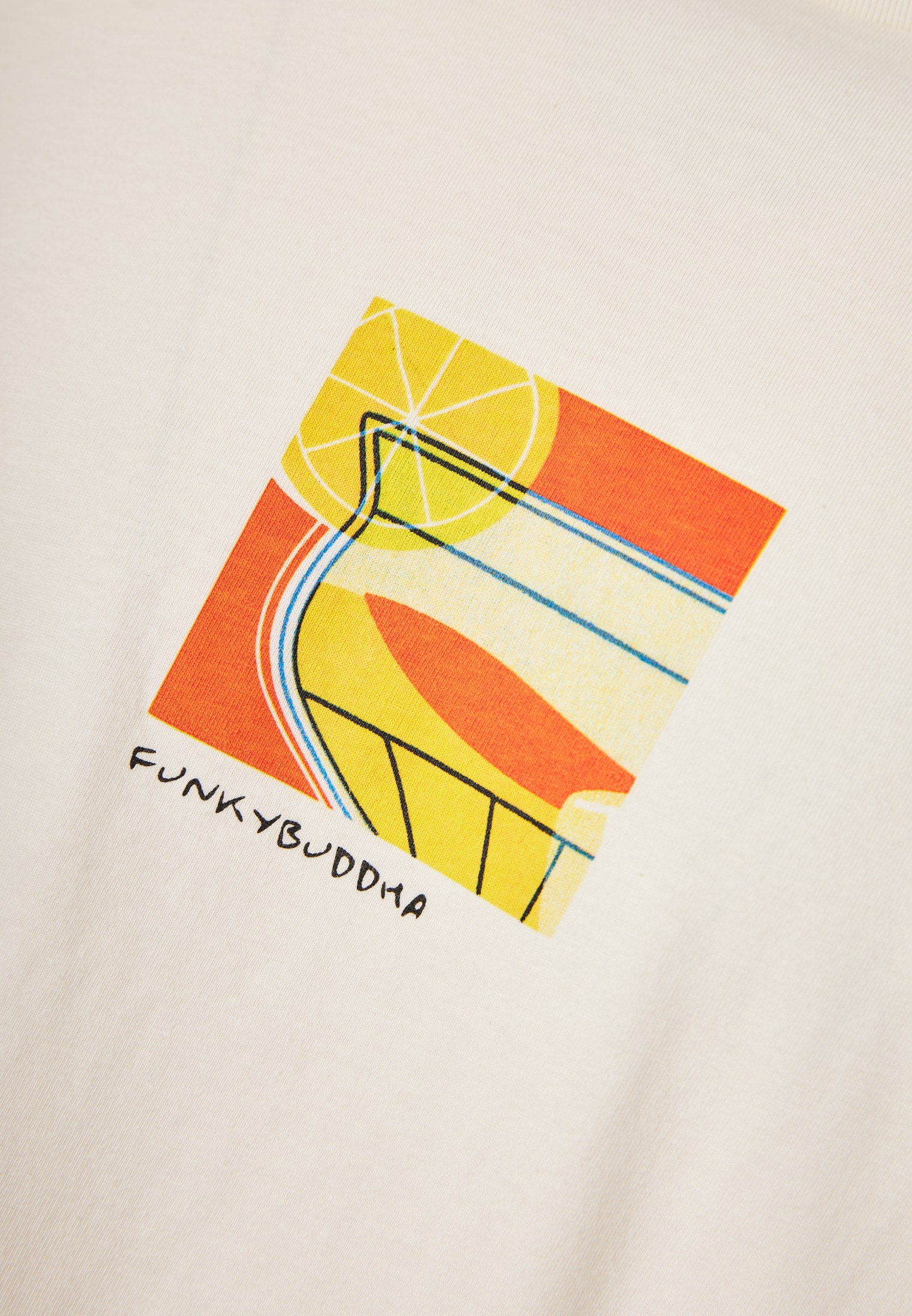 Men's Shirts Funky Buddha White