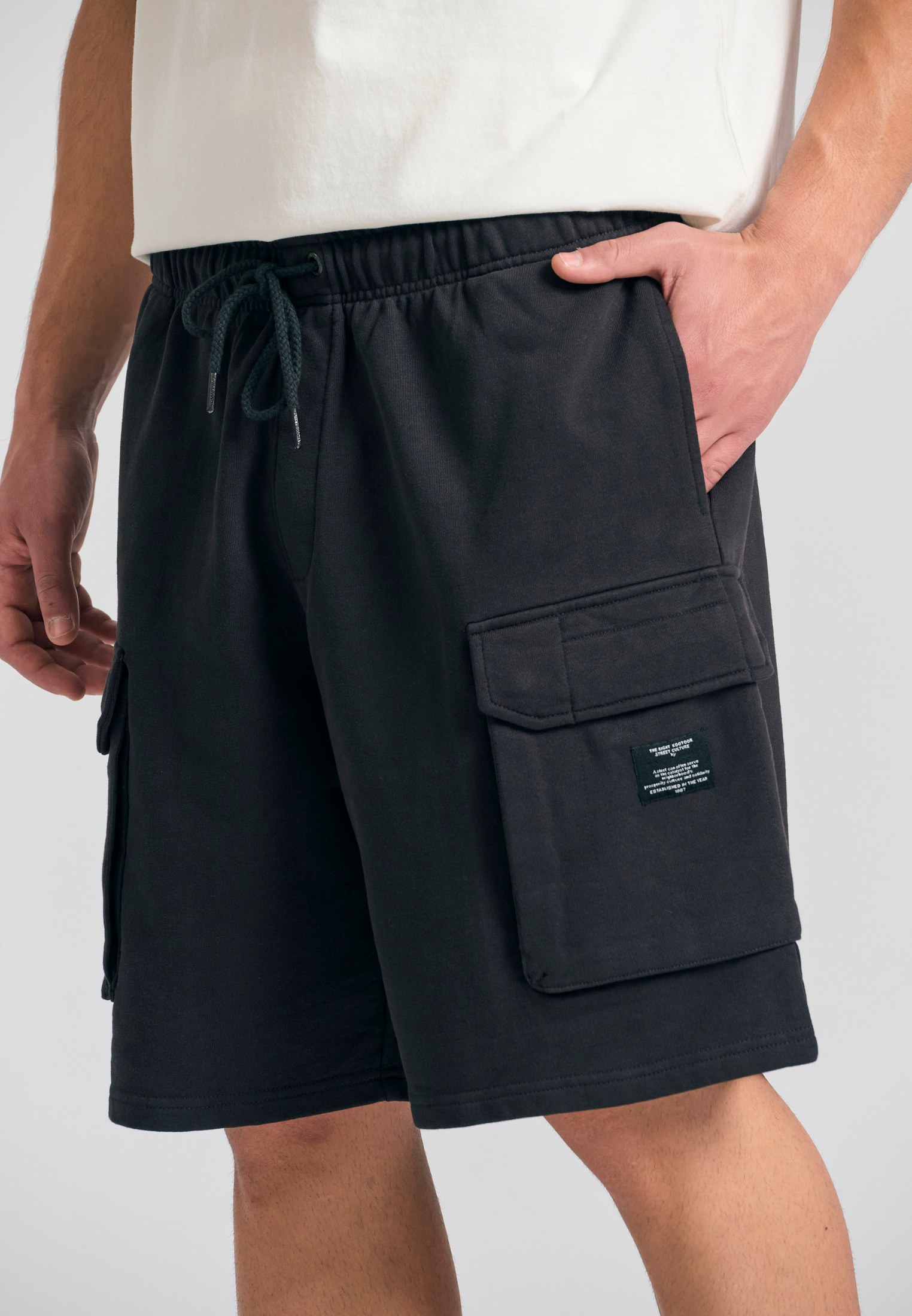 Men's Shorts Funky Buddha Gray