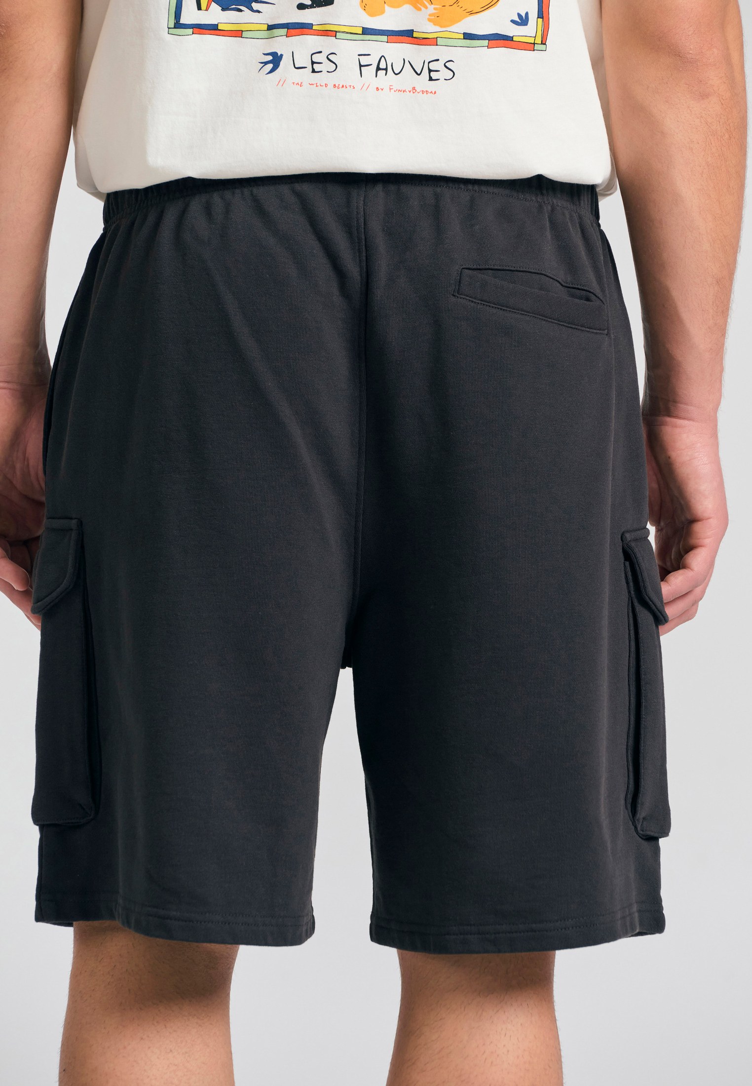 Men's Shorts Funky Buddha Gray