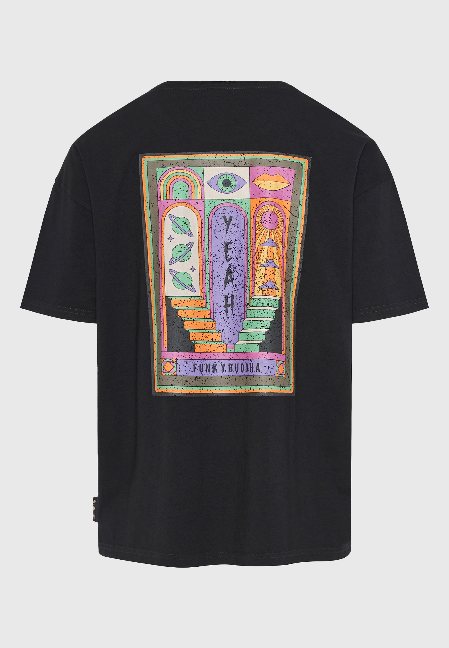 Men's T-Shirts Funky Buddha Gray