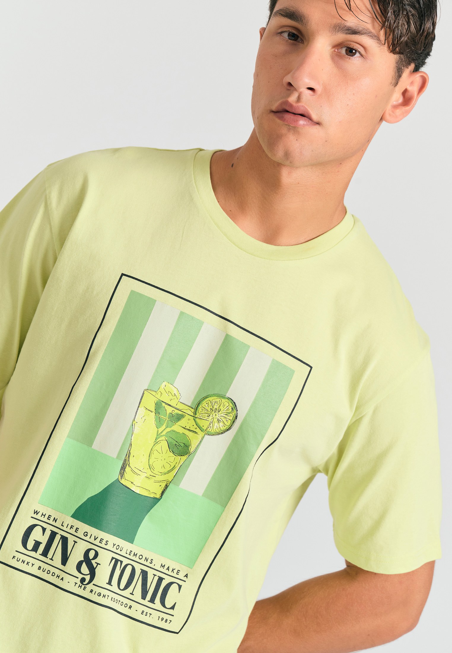 Relaxed fit t-shirt με photographic τύπωμα