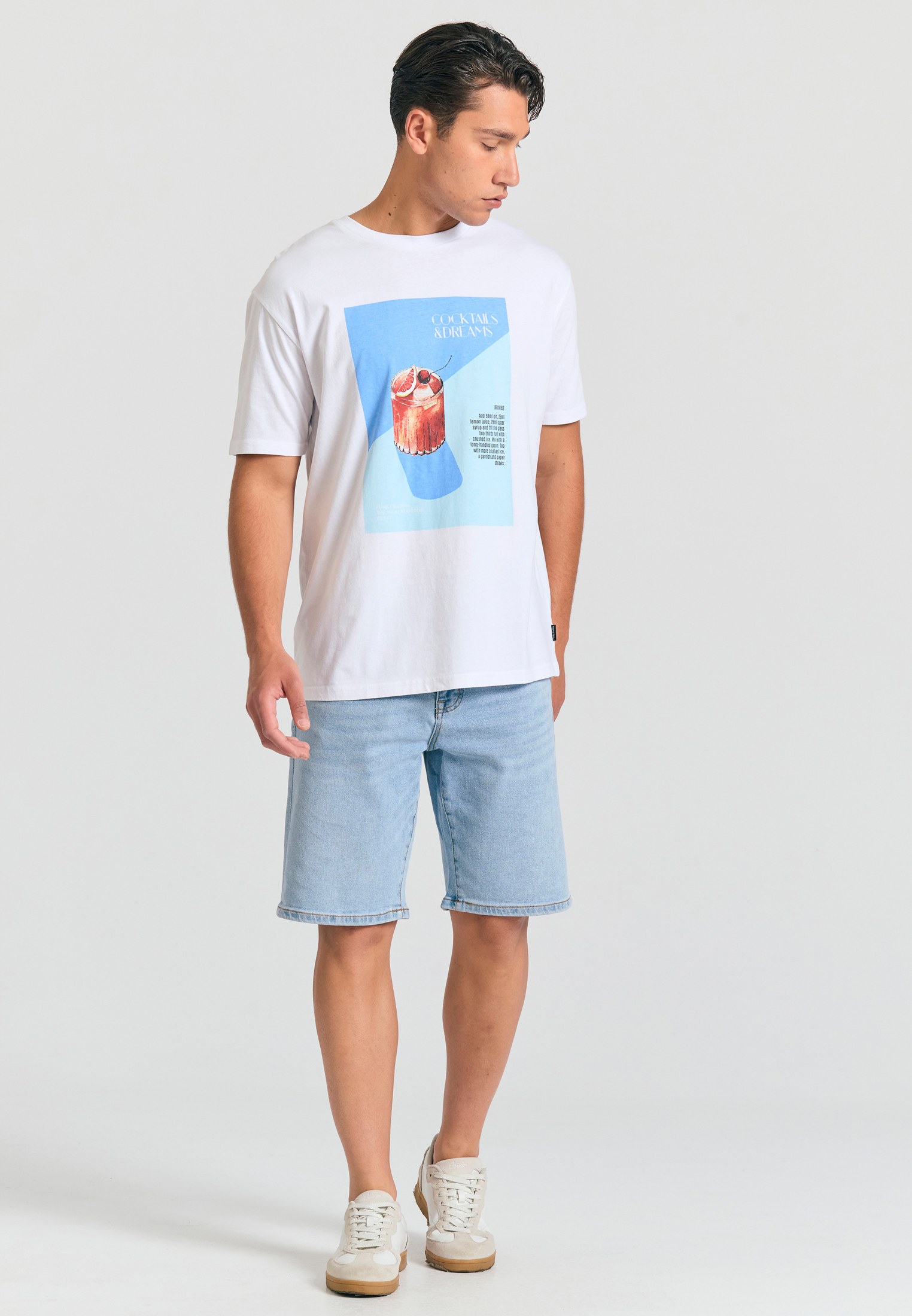 Men's Shirts Funky Buddha White