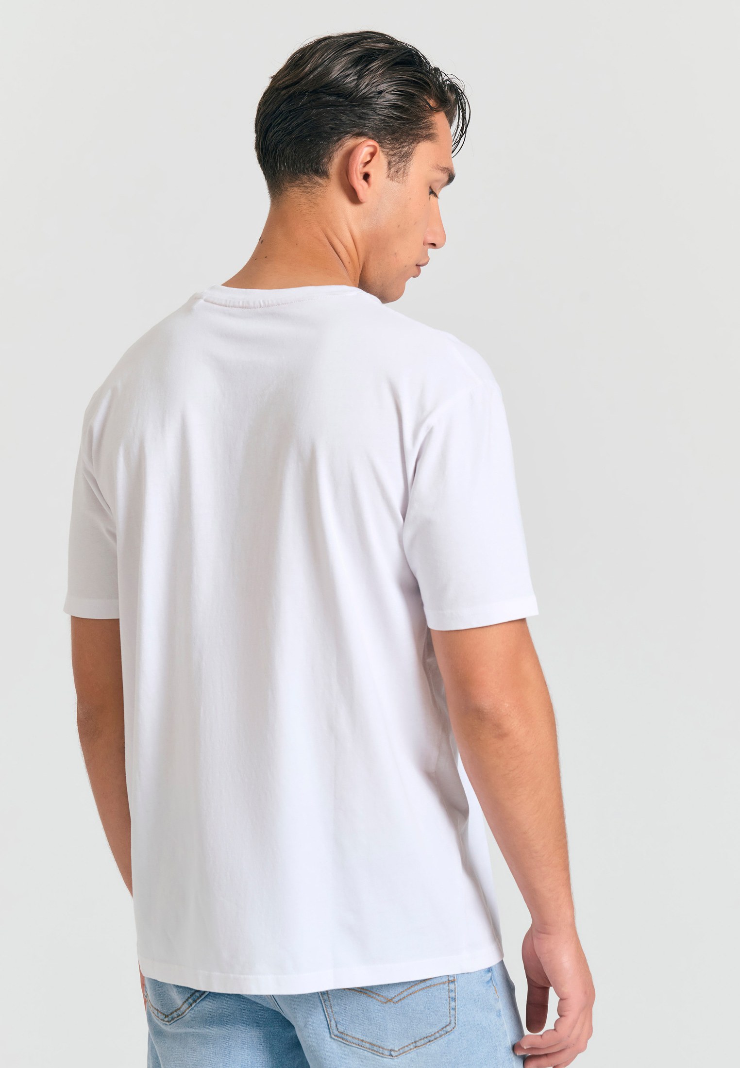 Men's Shirts Funky Buddha White