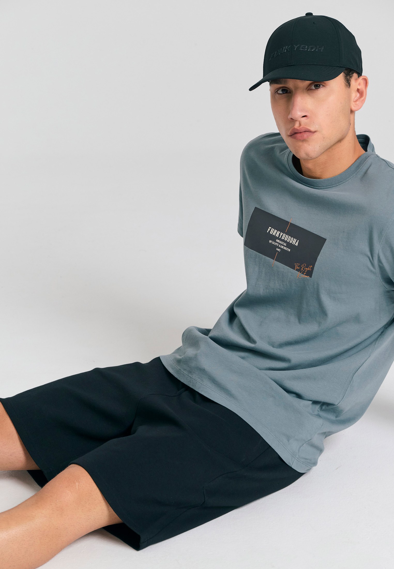 Men's Shorts Funky Buddha Black