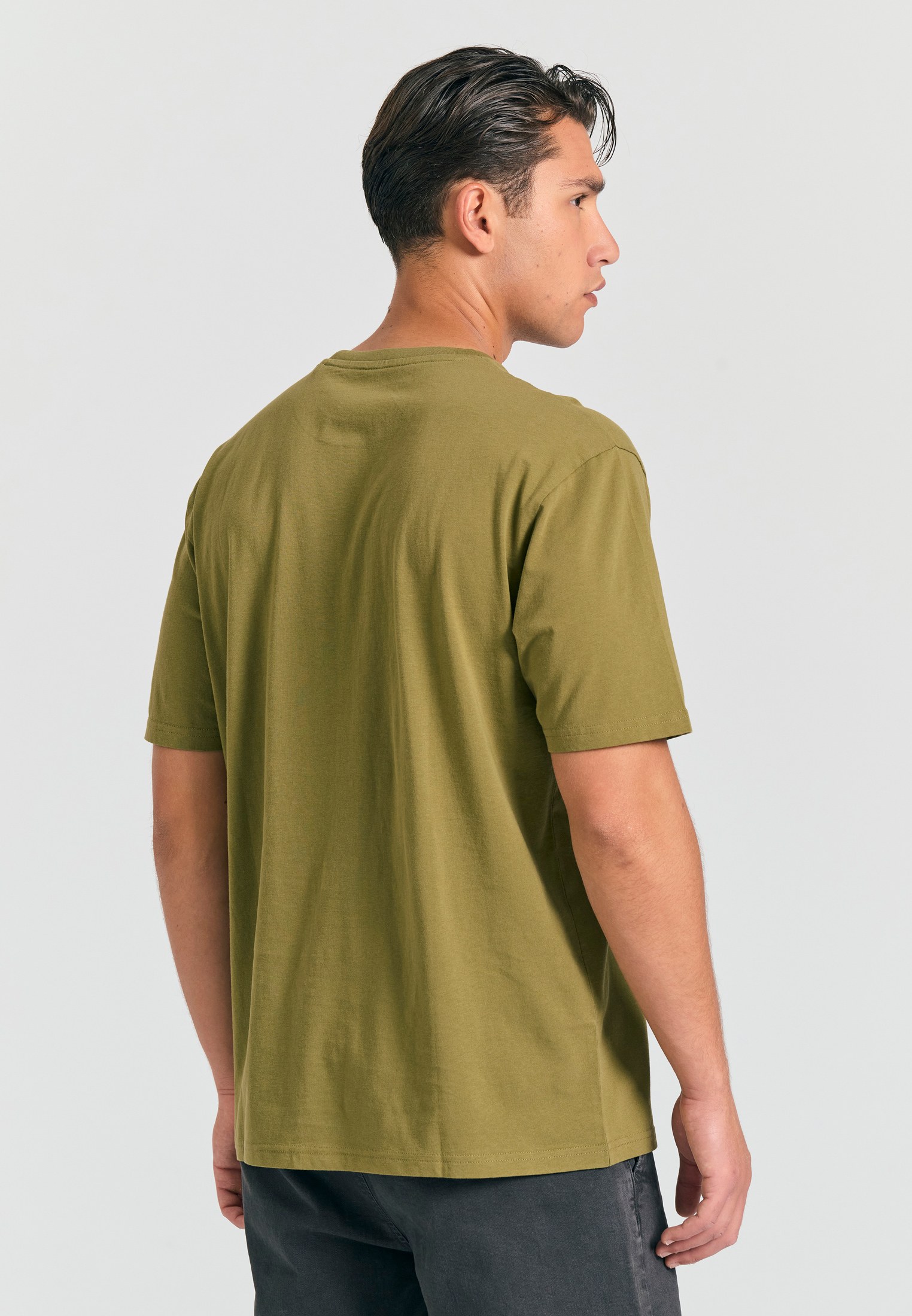 Men's Shirts Funky Buddha Olive