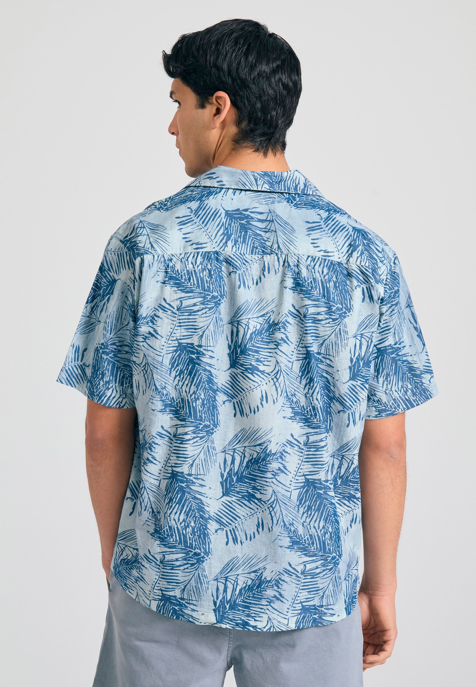 Men's Shirts Funky Buddha Blue