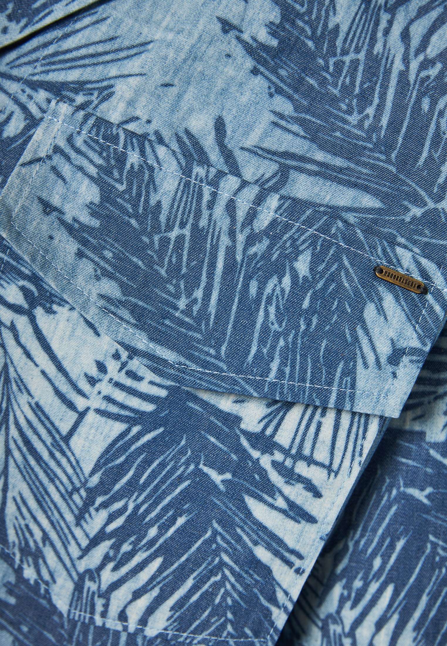 Men's Shirts Funky Buddha Blue