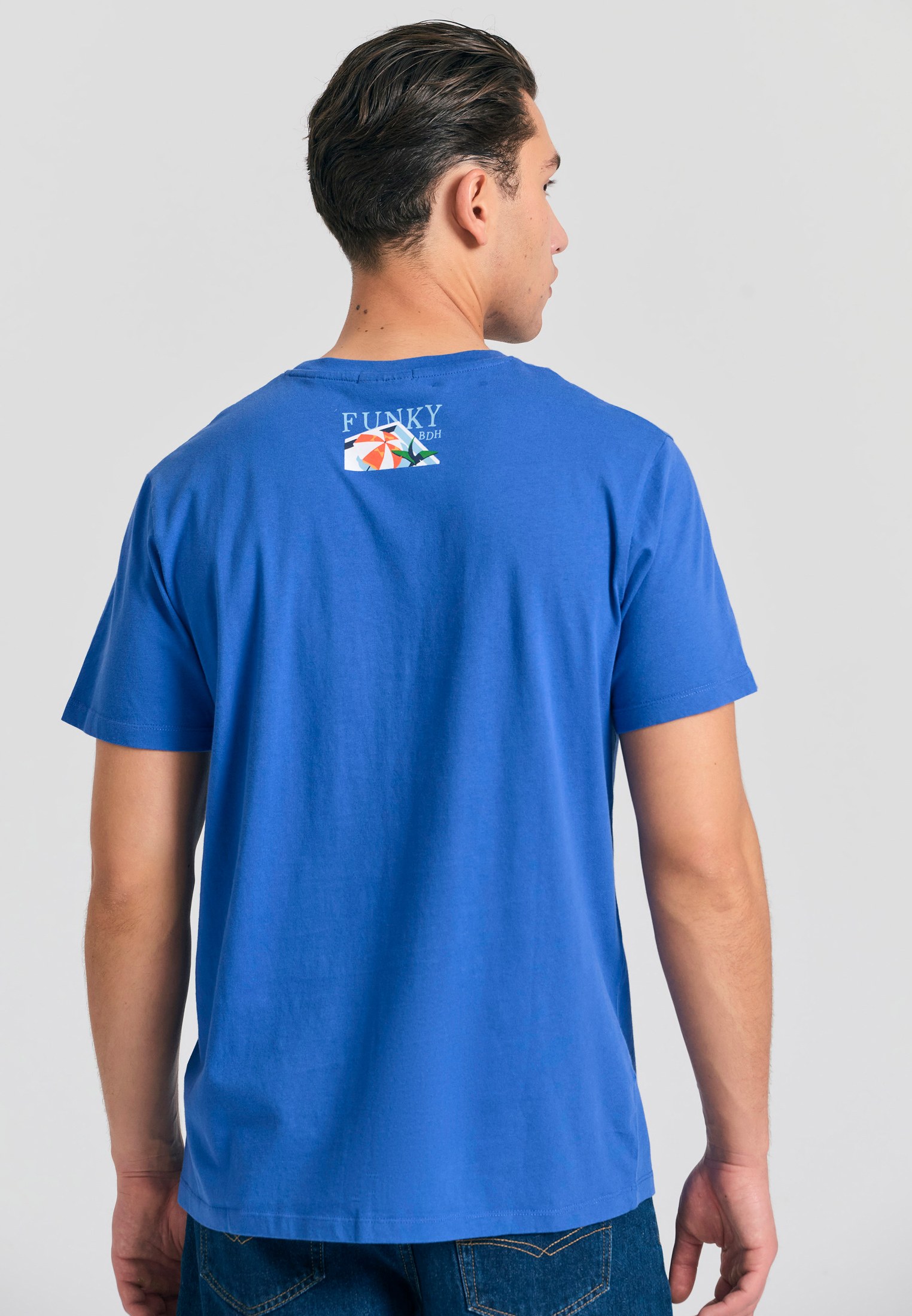 Men's Shirts Funky Buddha Blue