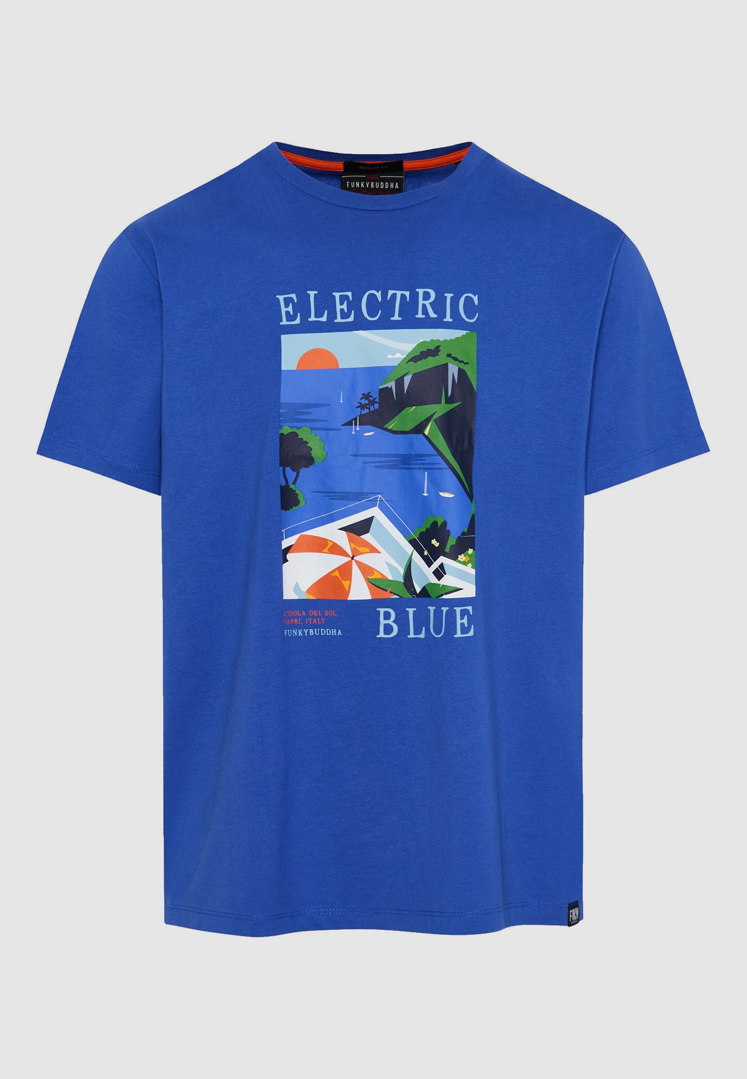 Men's Shirts Funky Buddha Blue