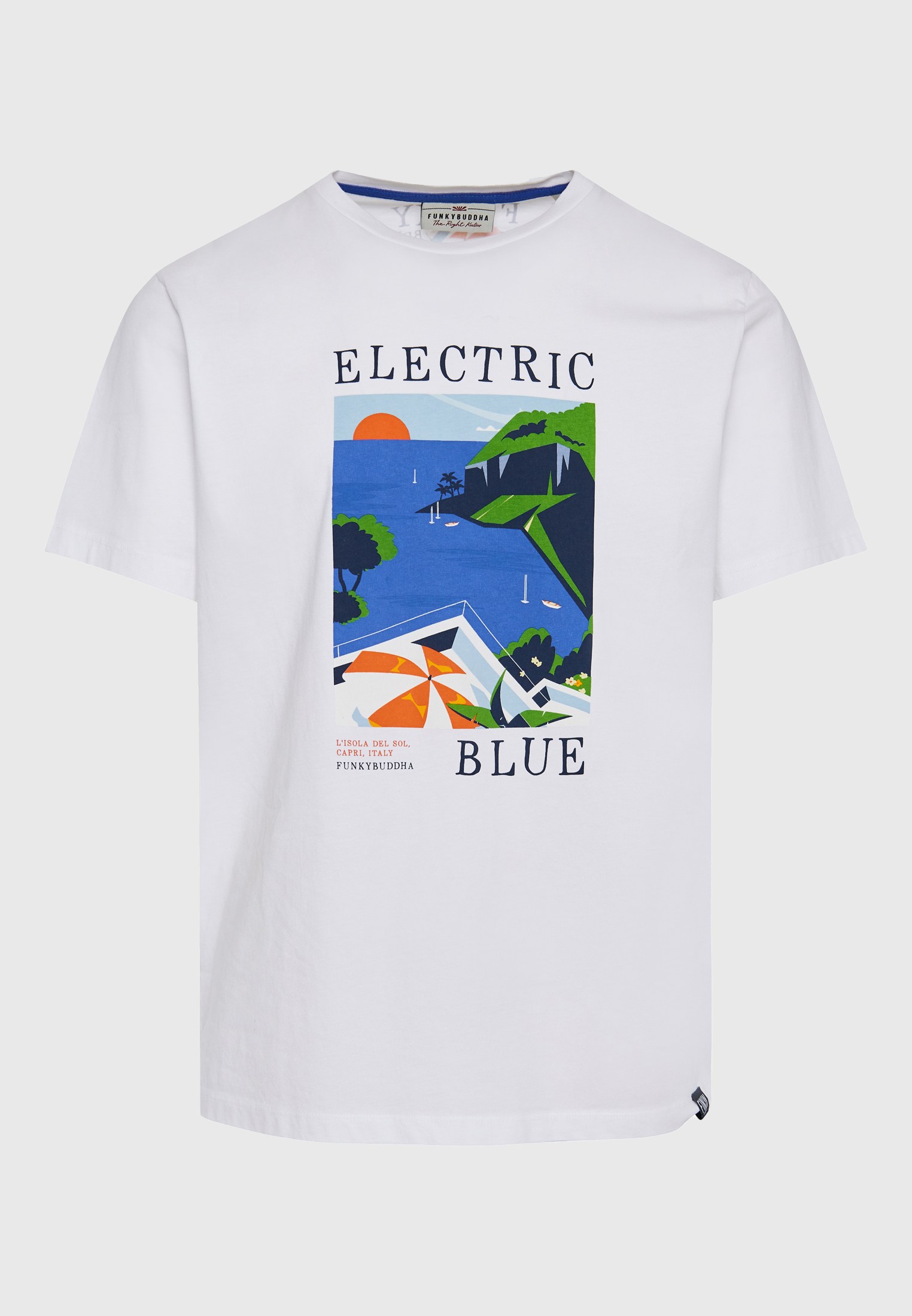 Men's Shirts Funky Buddha White