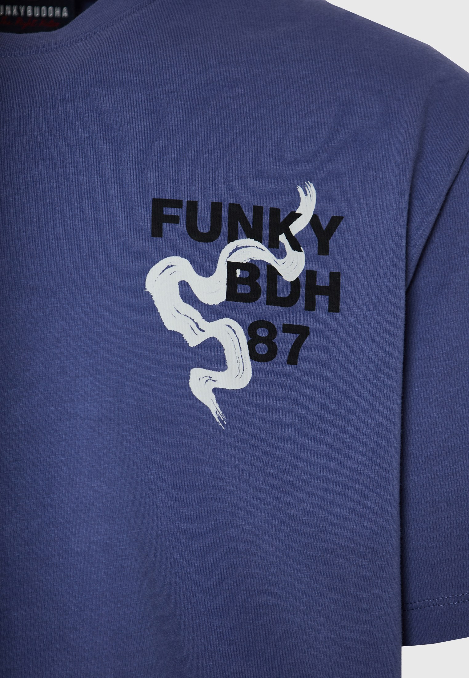 Men's T-Shirts Funky Buddha Blue