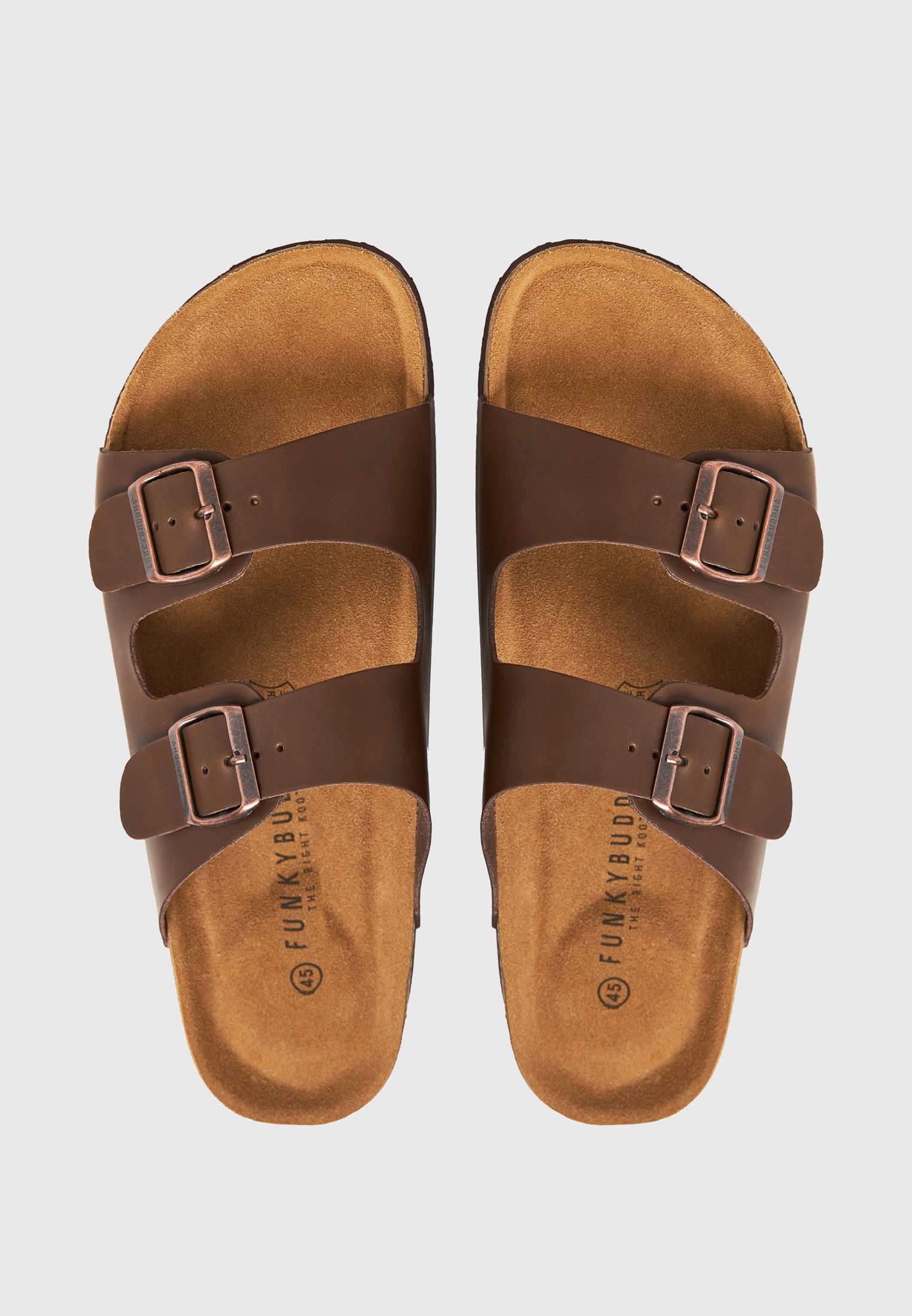 Men's Sandals Funky Buddha Brown