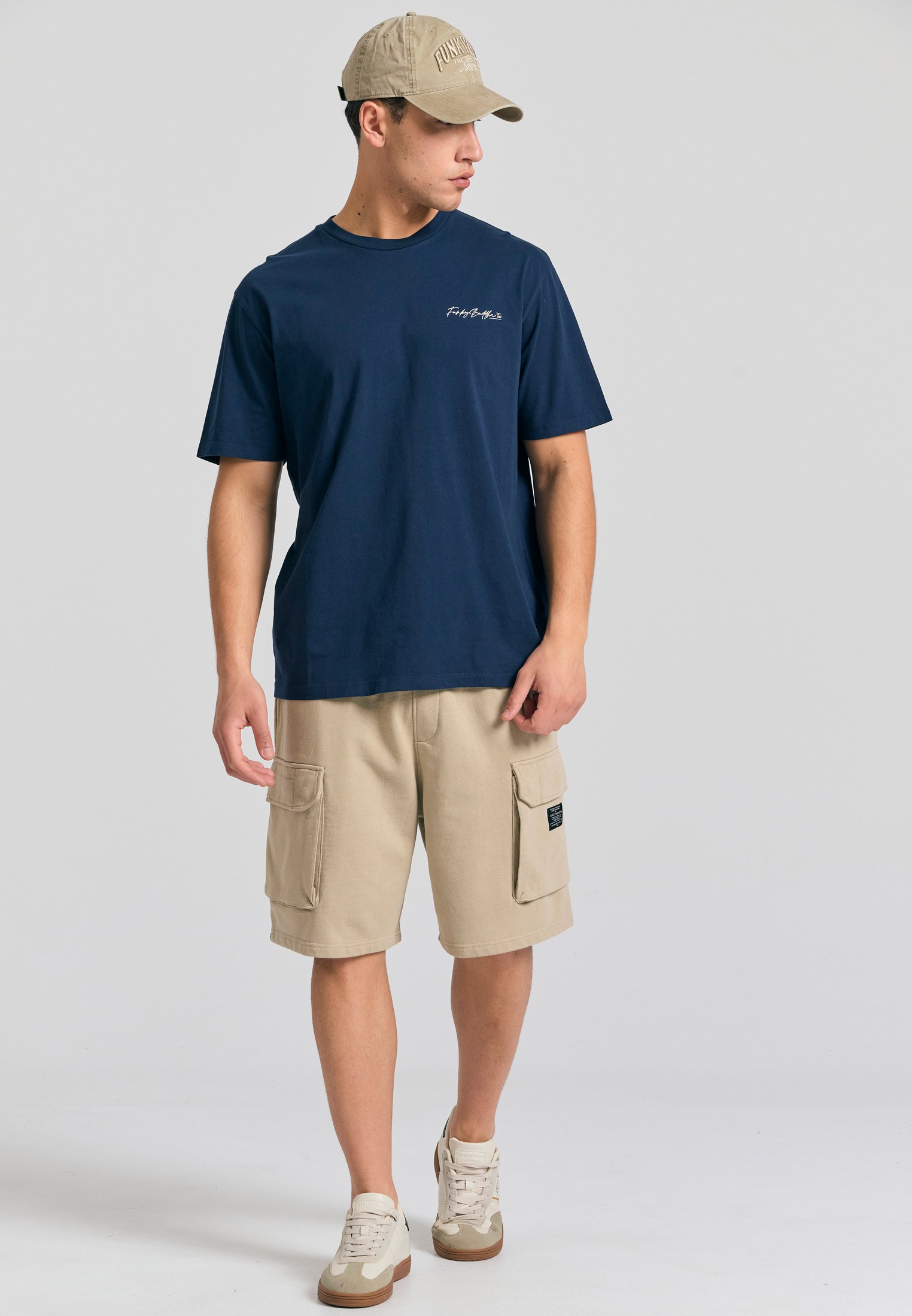 Men's T-Shirts Funky Buddha Navy