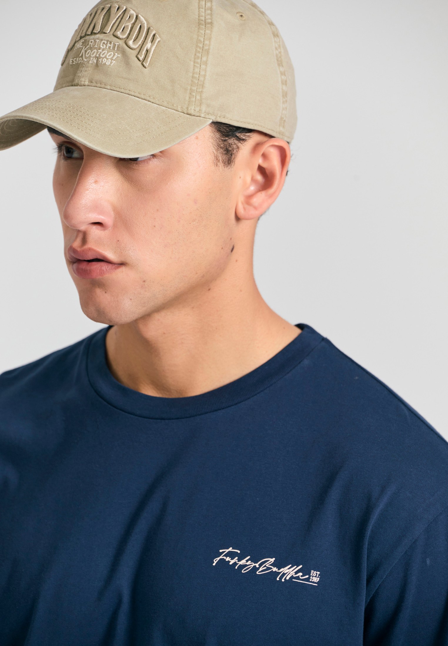 Men's T-Shirts Funky Buddha Navy